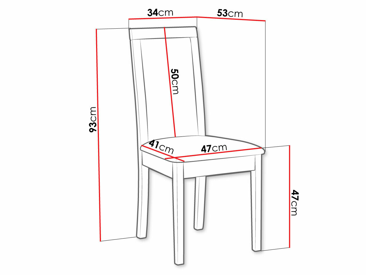 Chair Victorville 343 (Walnut)