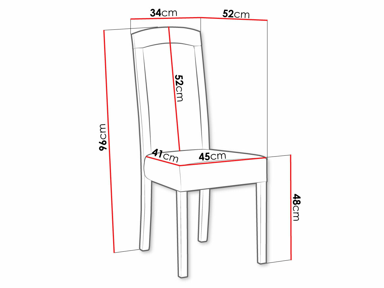Chair Victorville 345 (White)
