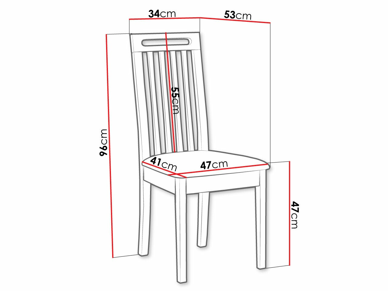 Chair Victorville 348 (Walnut)