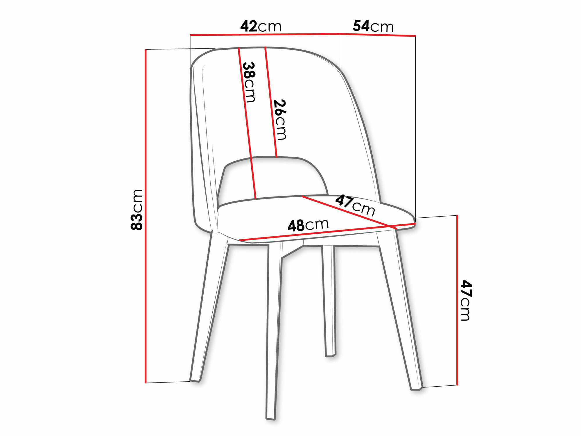Chair Victorville 363 (Walnut)