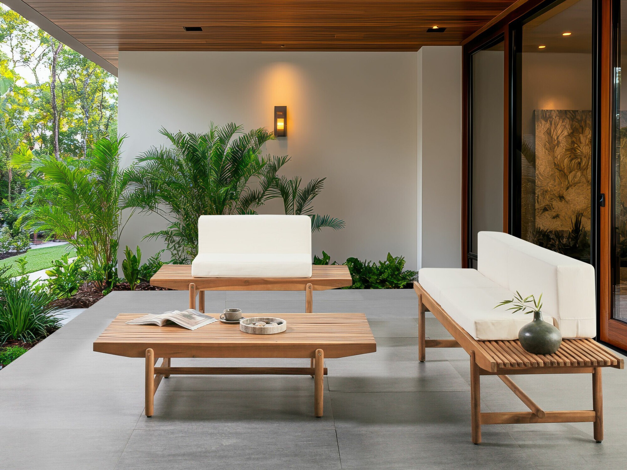 Outdoor bench Sorsono 100