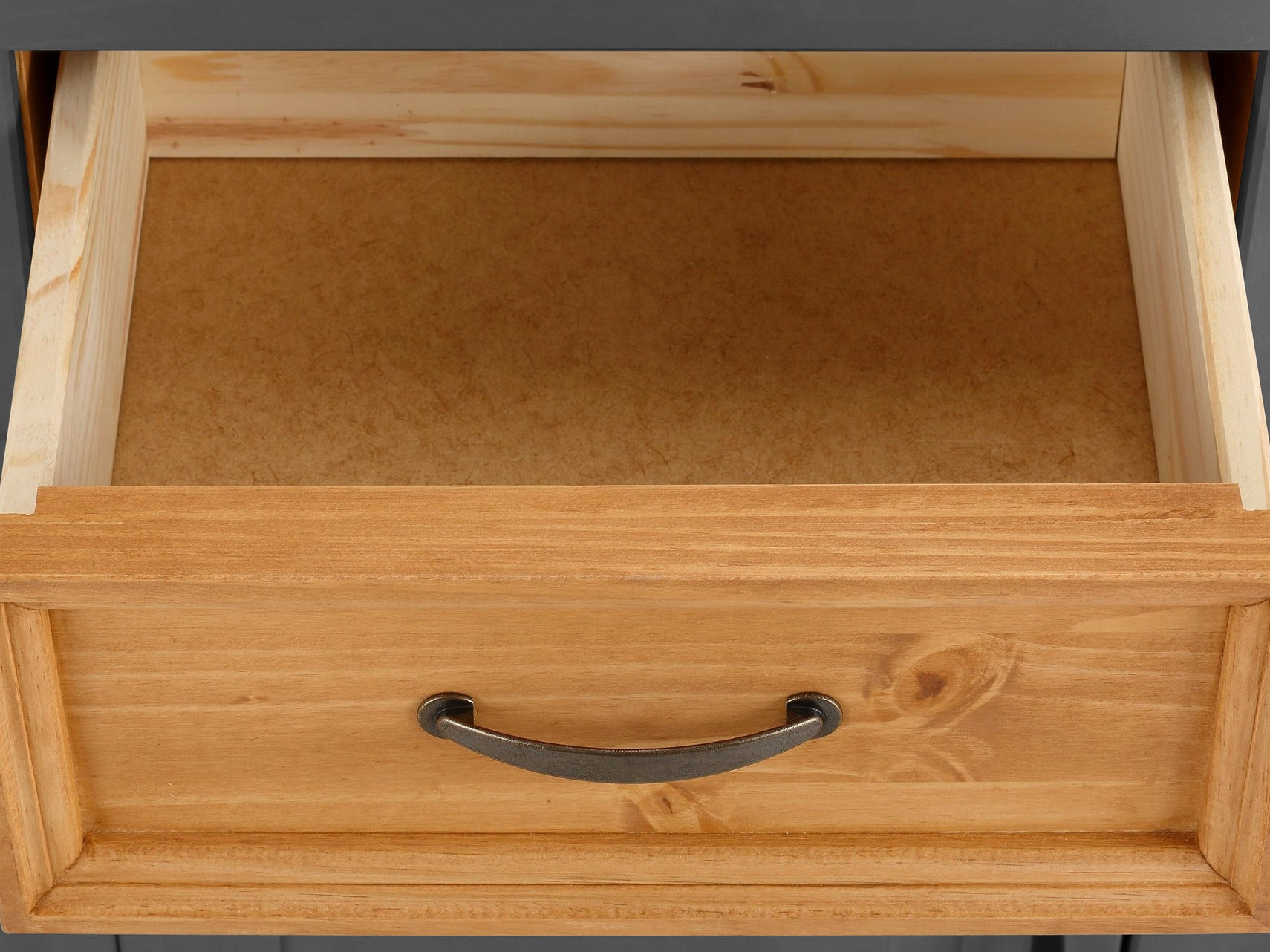 Chest of drawers Tolelio 101 (Anthracite + Pine)