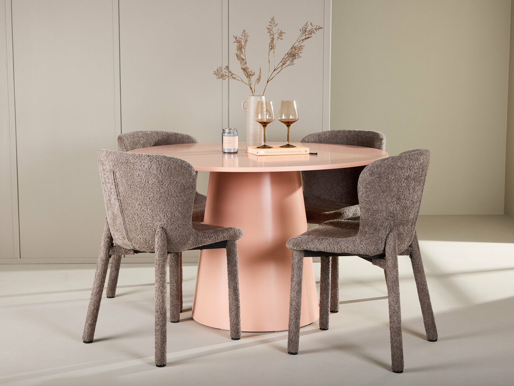 Σετ τραπεζαρίας Dallas 4751 (Καφέ)