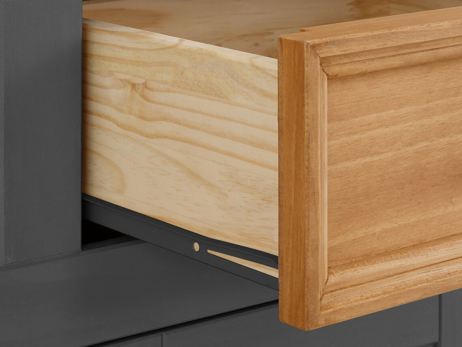 Συρταριέρα Tolelio 106 (Ανθρακί + Πεύκο)