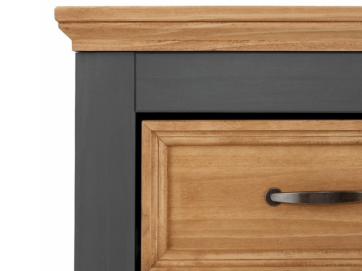 Συρταριέρα Tolelio 106 (Ανθρακί + Πεύκο)