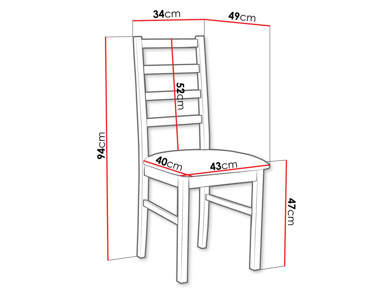 Chair Victorville 171 (Nut)