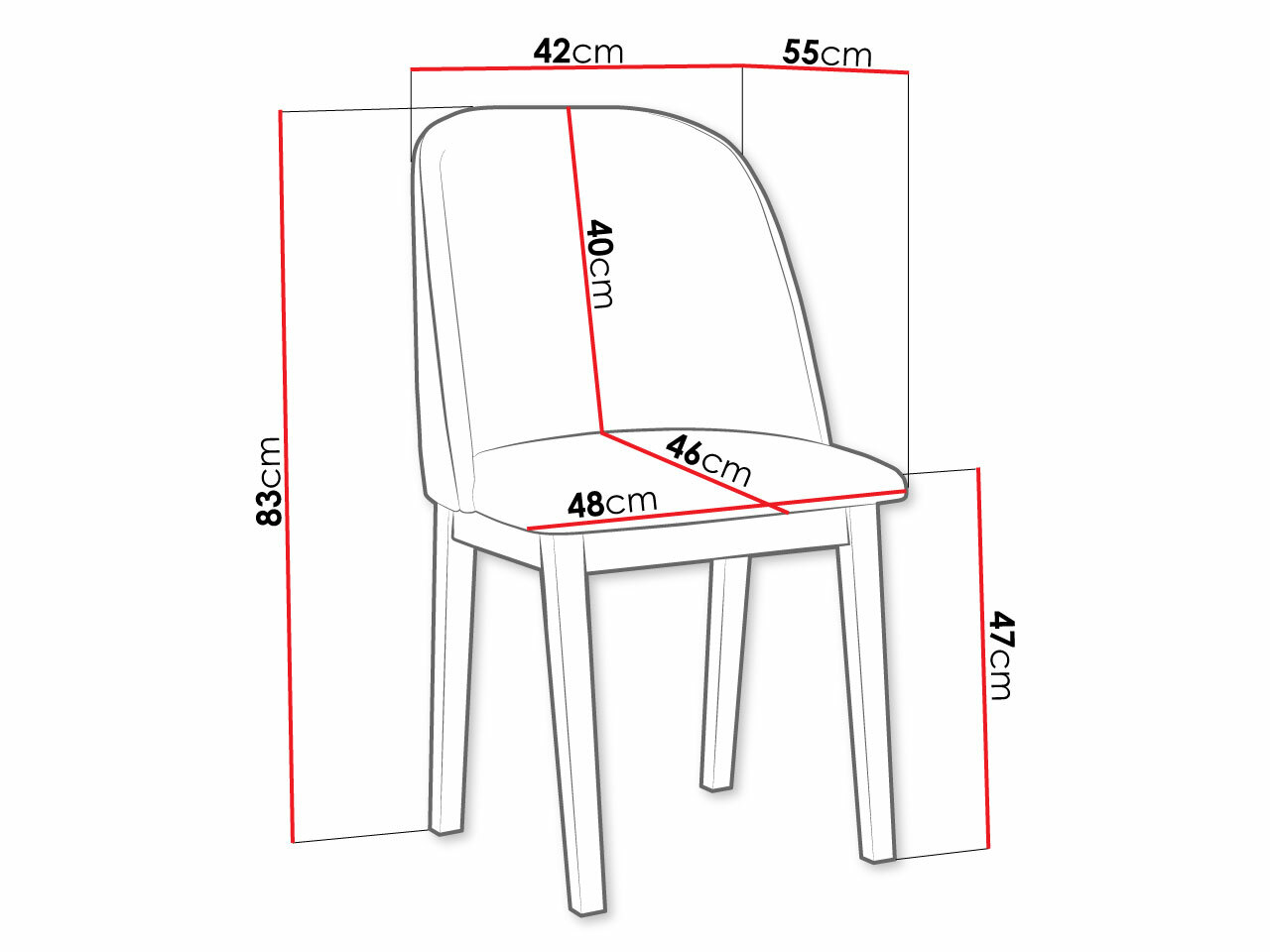 Chair Victorville 332 (Black)