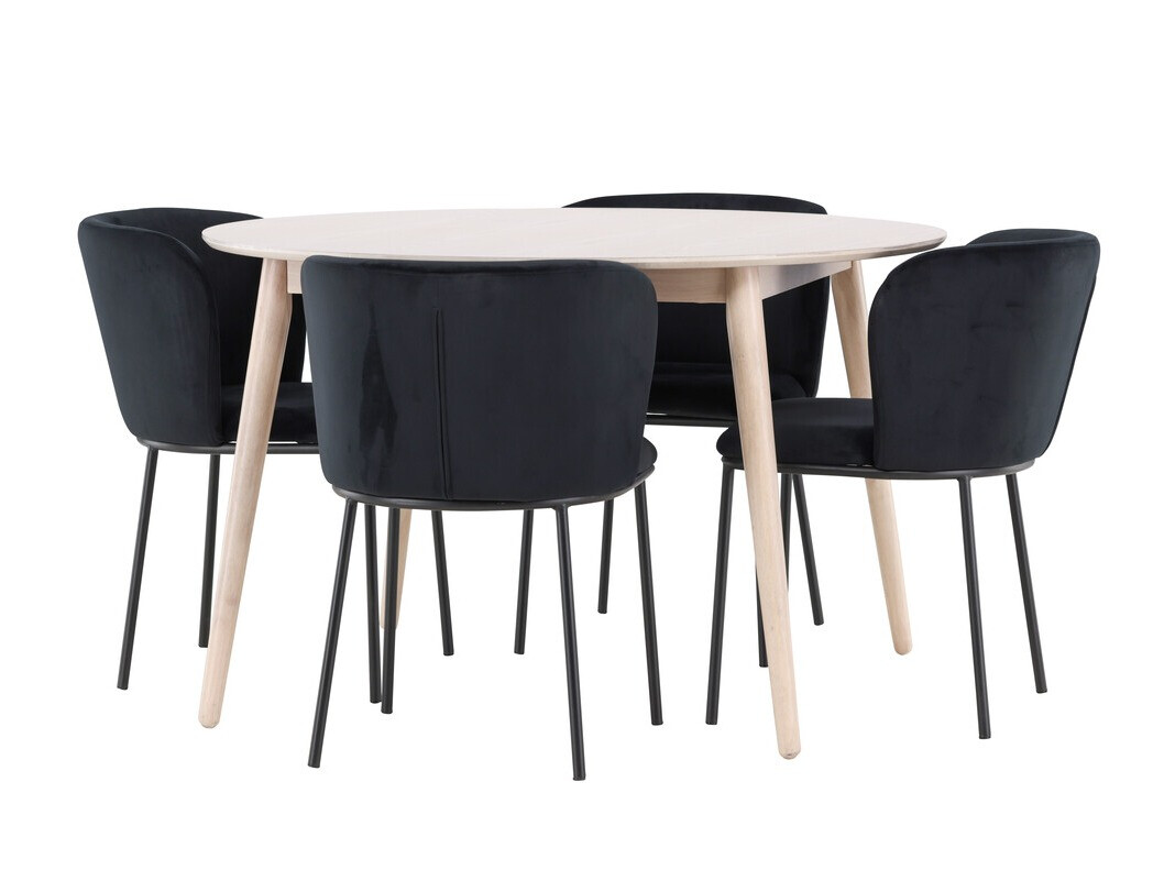 Dining set Dallas 4760 (Black)