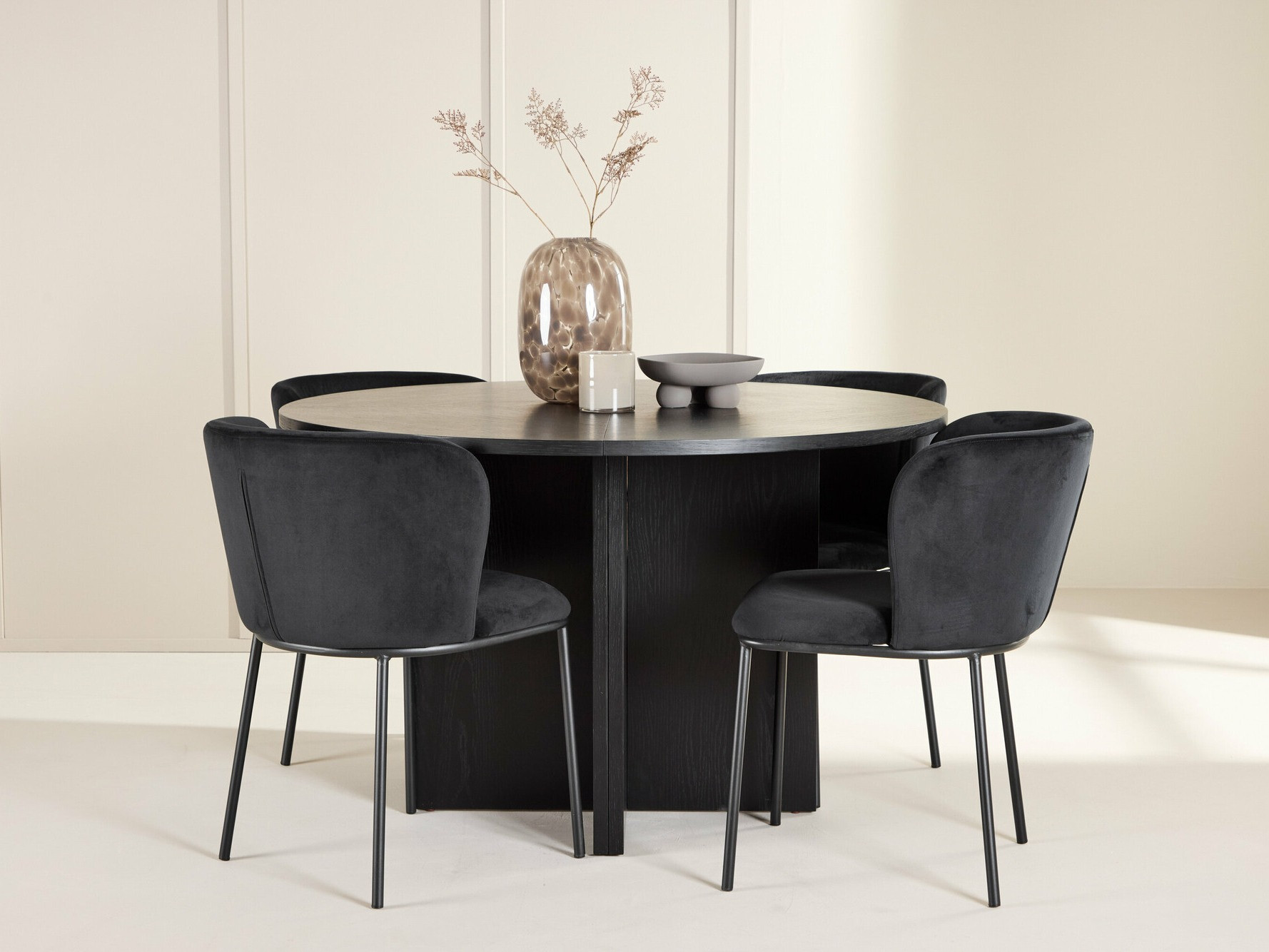 Dining set Dallas 4761 (Black)