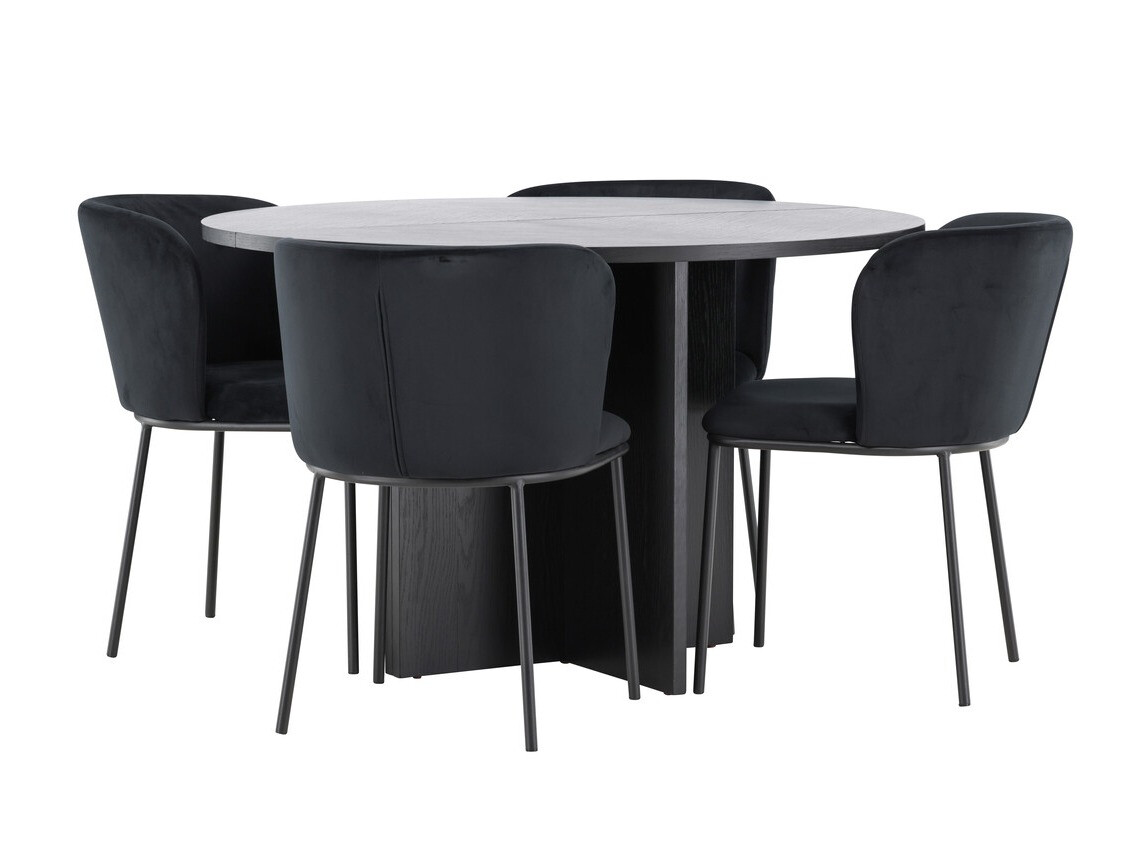 Dining set Dallas 4761 (Black)