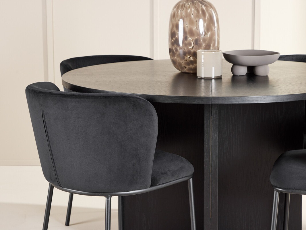 Dining set Dallas 4761 (Black)