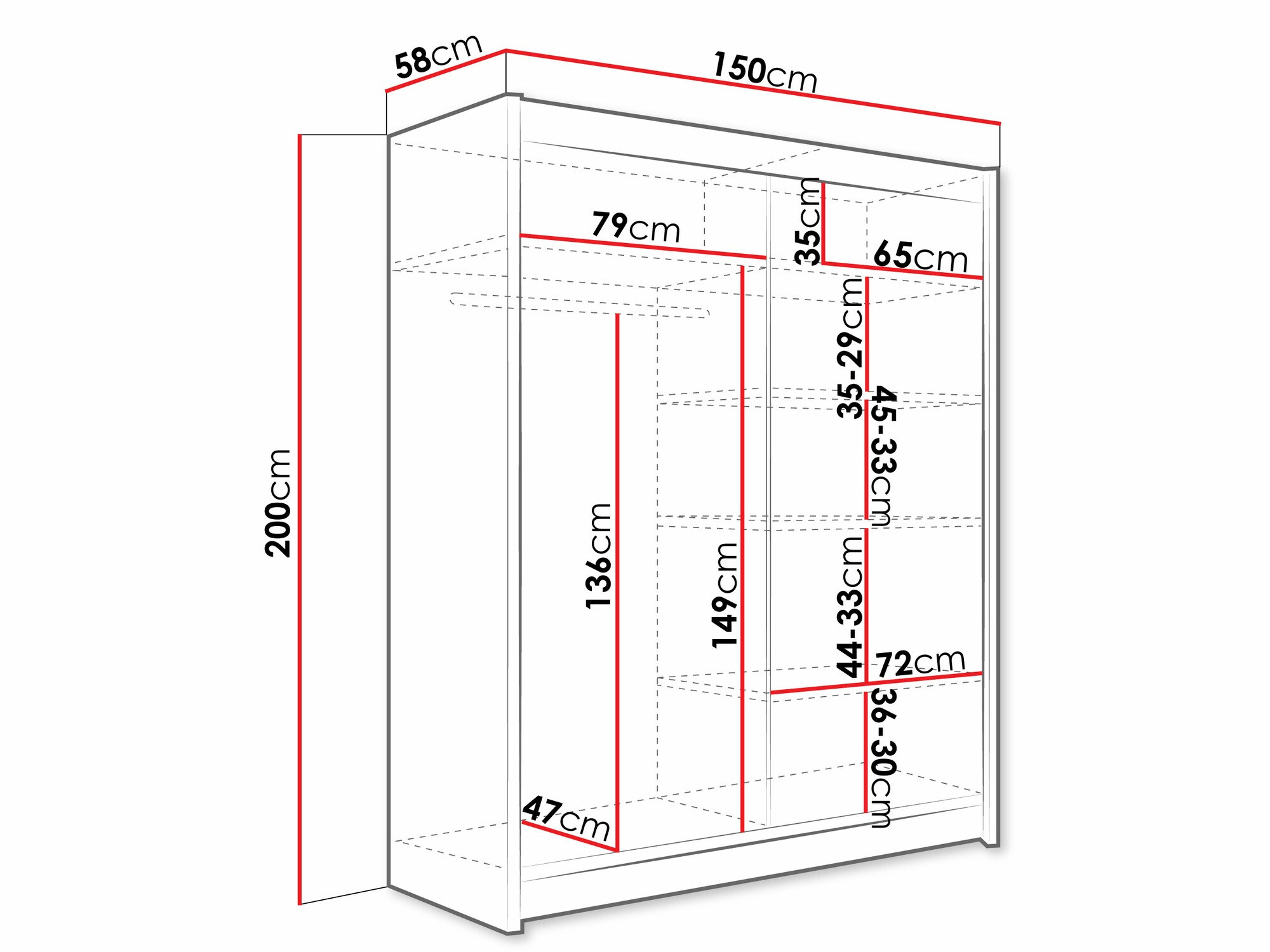 Ντουλάπα Closico Camera XIV (Sonoma οξιά)