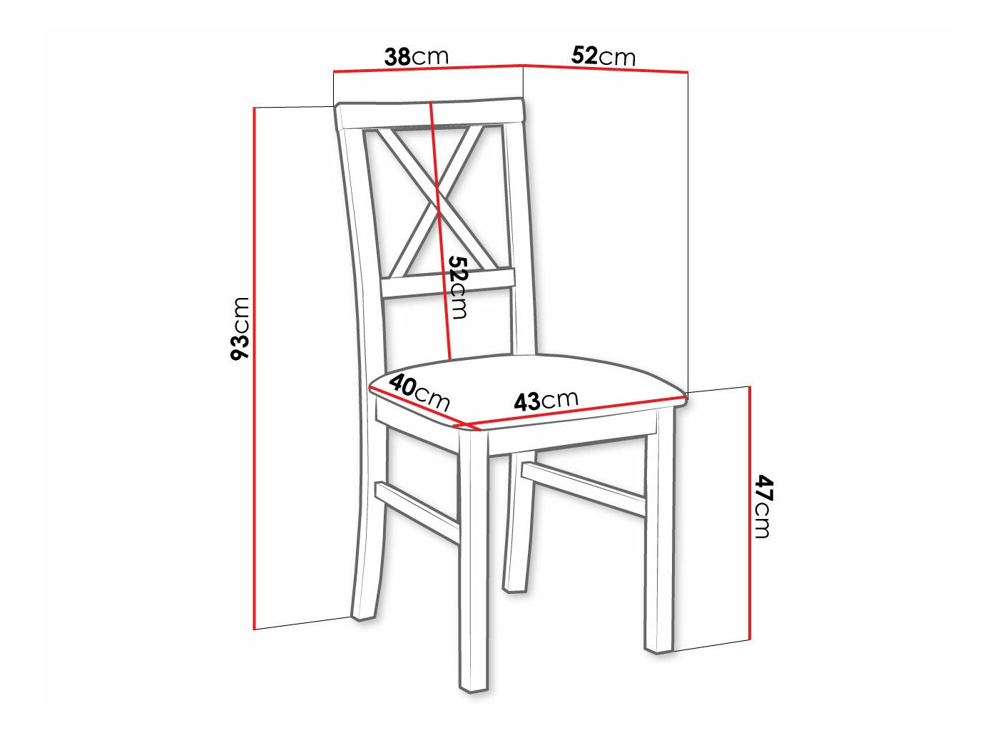 Chair Victorville 156 (Walnut)