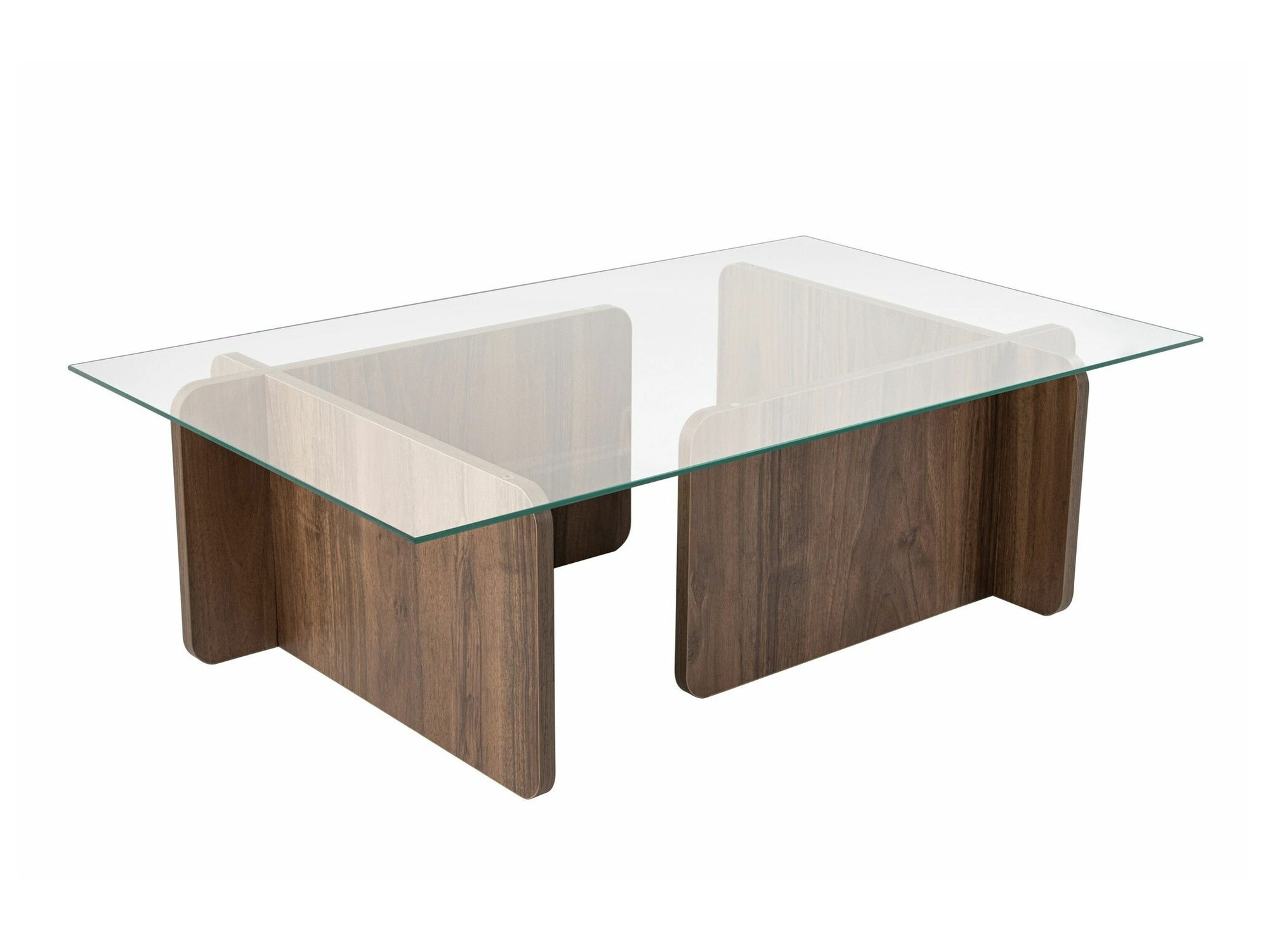 Τραπεζάκι σαλονιού Novato 113 (Καρυδί)