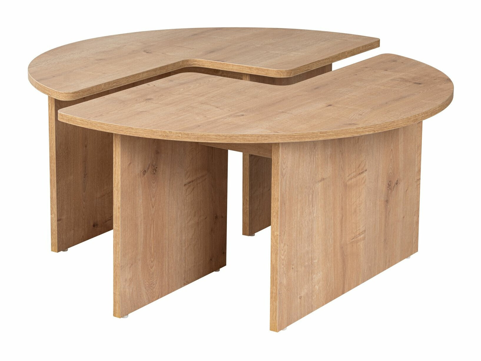 Nest of coffee tables Novato 114 (Oak)