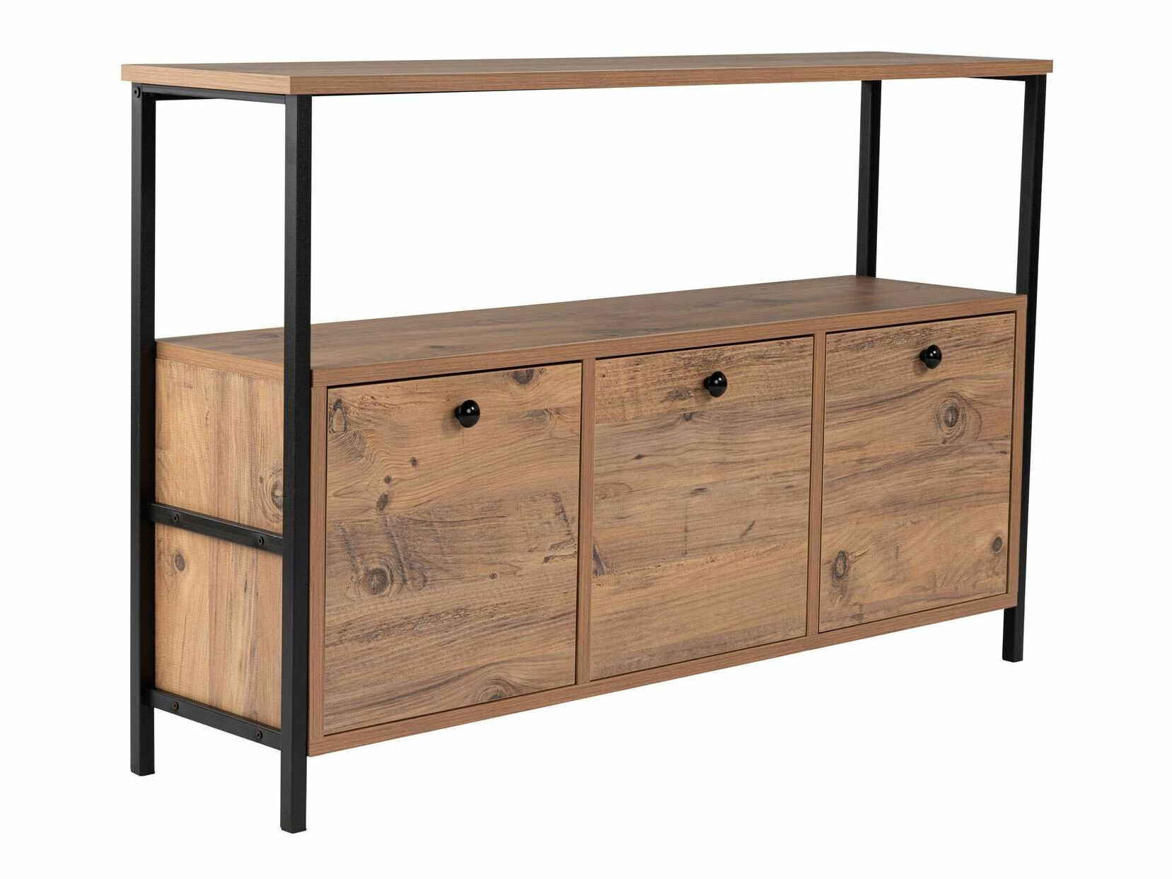 Sideboard Novato 149 (Black + Pine)