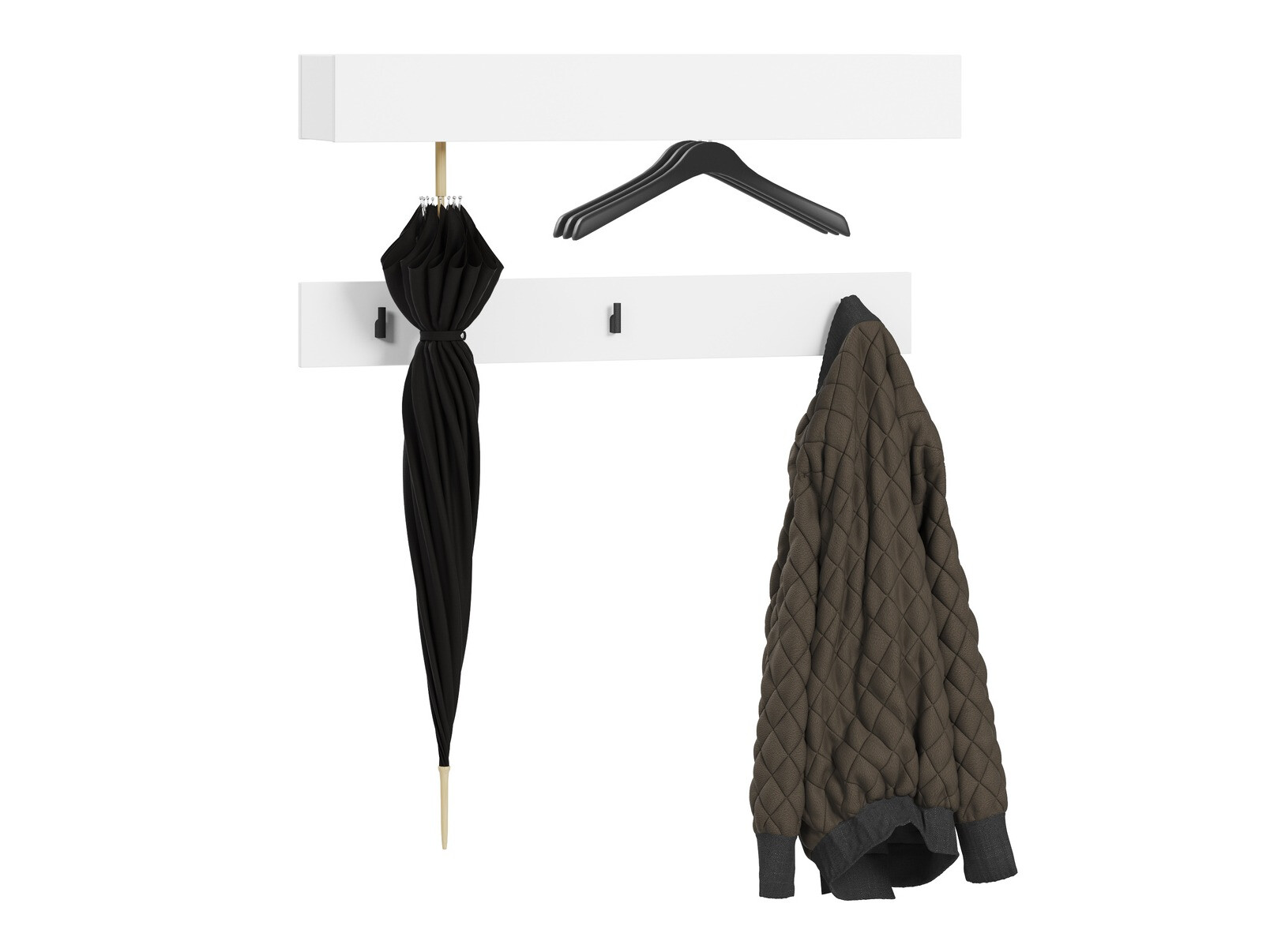 Coat rack Lorcama 103 (White)