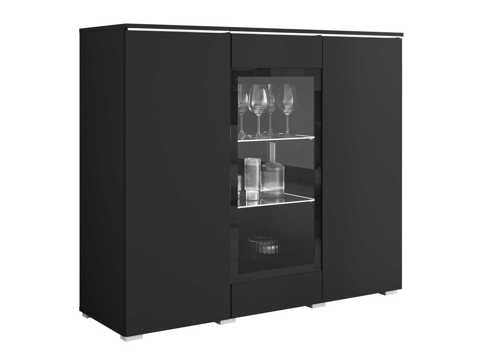 Μπουφέ Sarasota 186 (Γραφίτης)