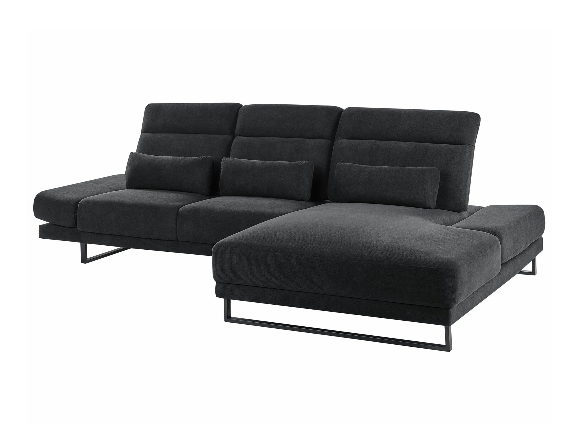 Corner sofa Berwyn 2552 (Black)