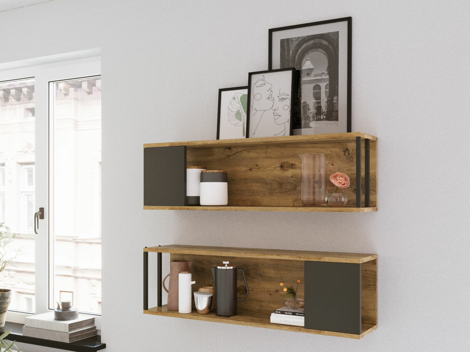 Ράφι τοίχου Kailua 2429