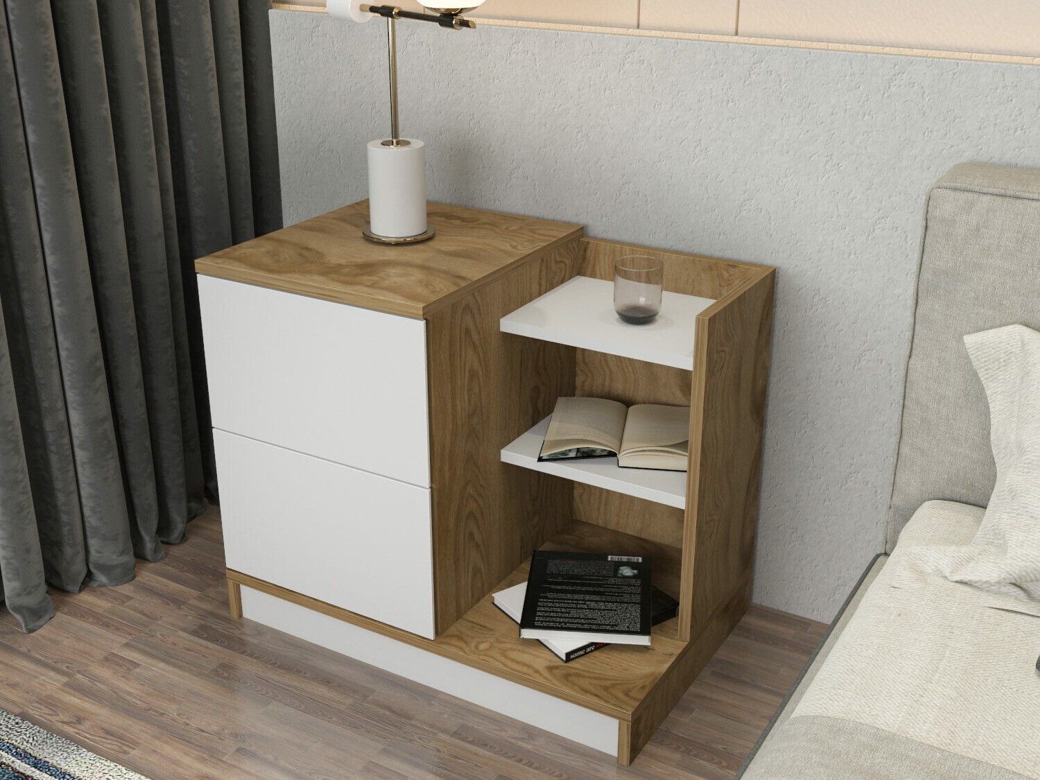 Bedside table Kailua 2444