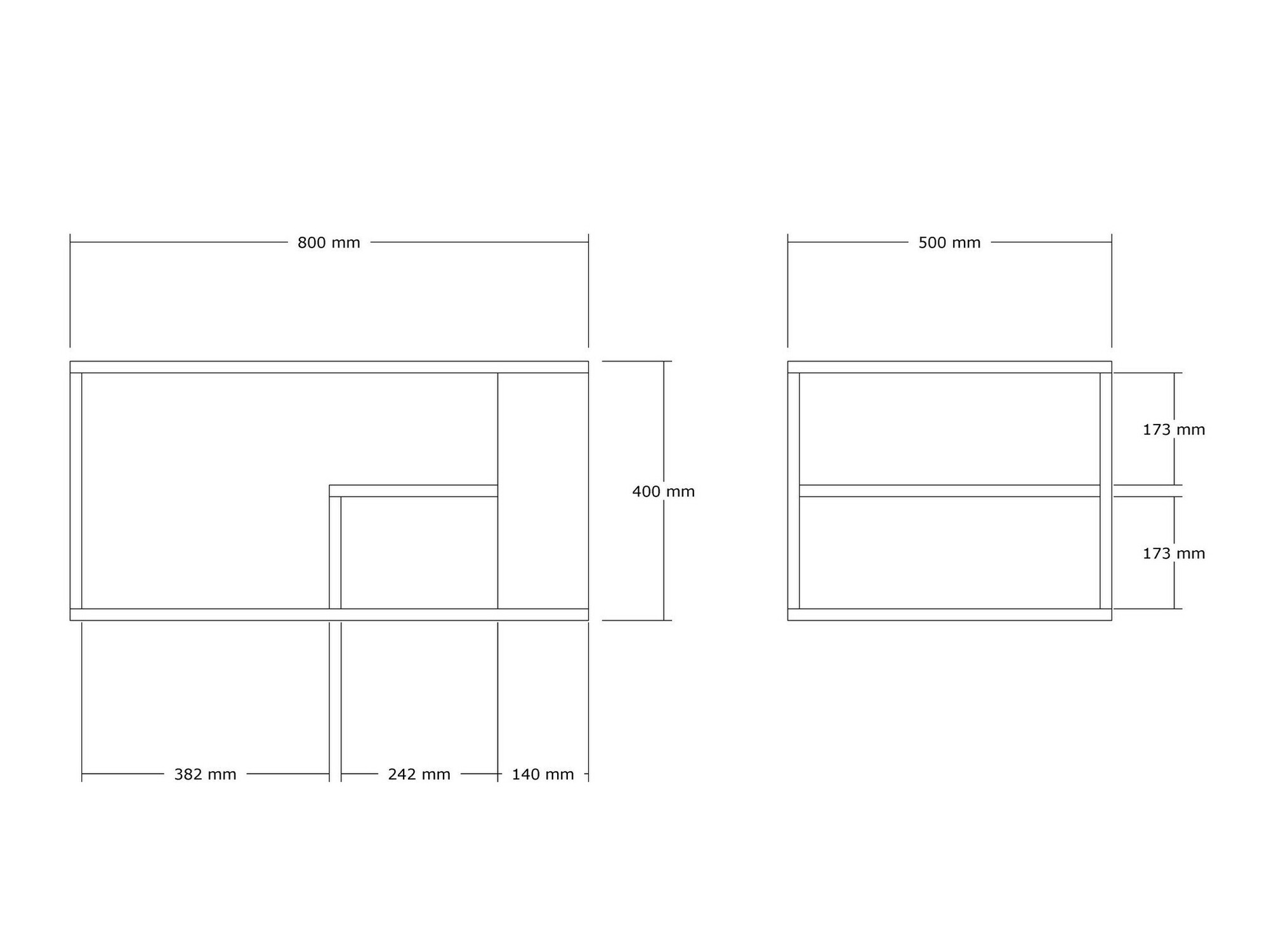 Τραπεζάκι σαλονιού Kailua 2435 (Ανοιχτόχρωμη τραβερτίνη)