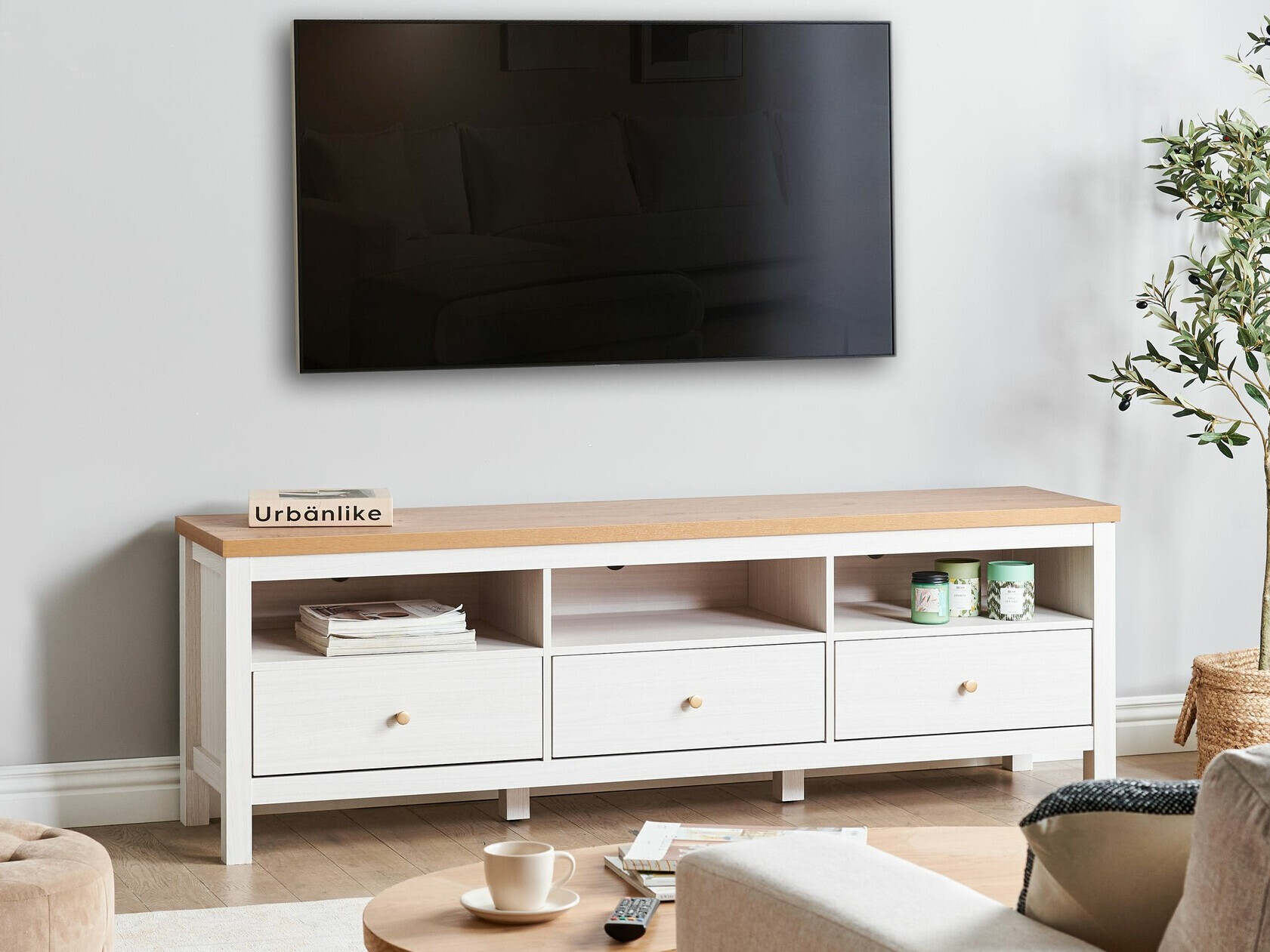 Έπιπλο τηλεόρασης Berwyn 2557