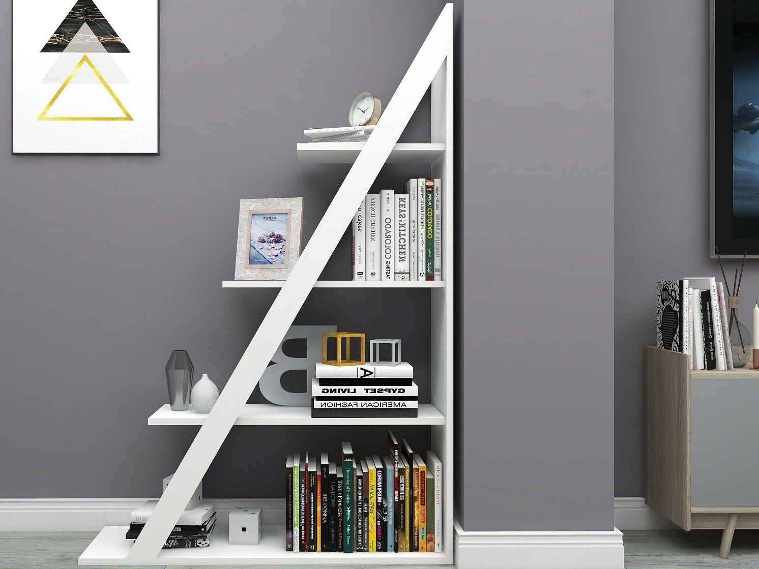 Βιβλιοθήκη Kailua 2455 (Άσπρο)