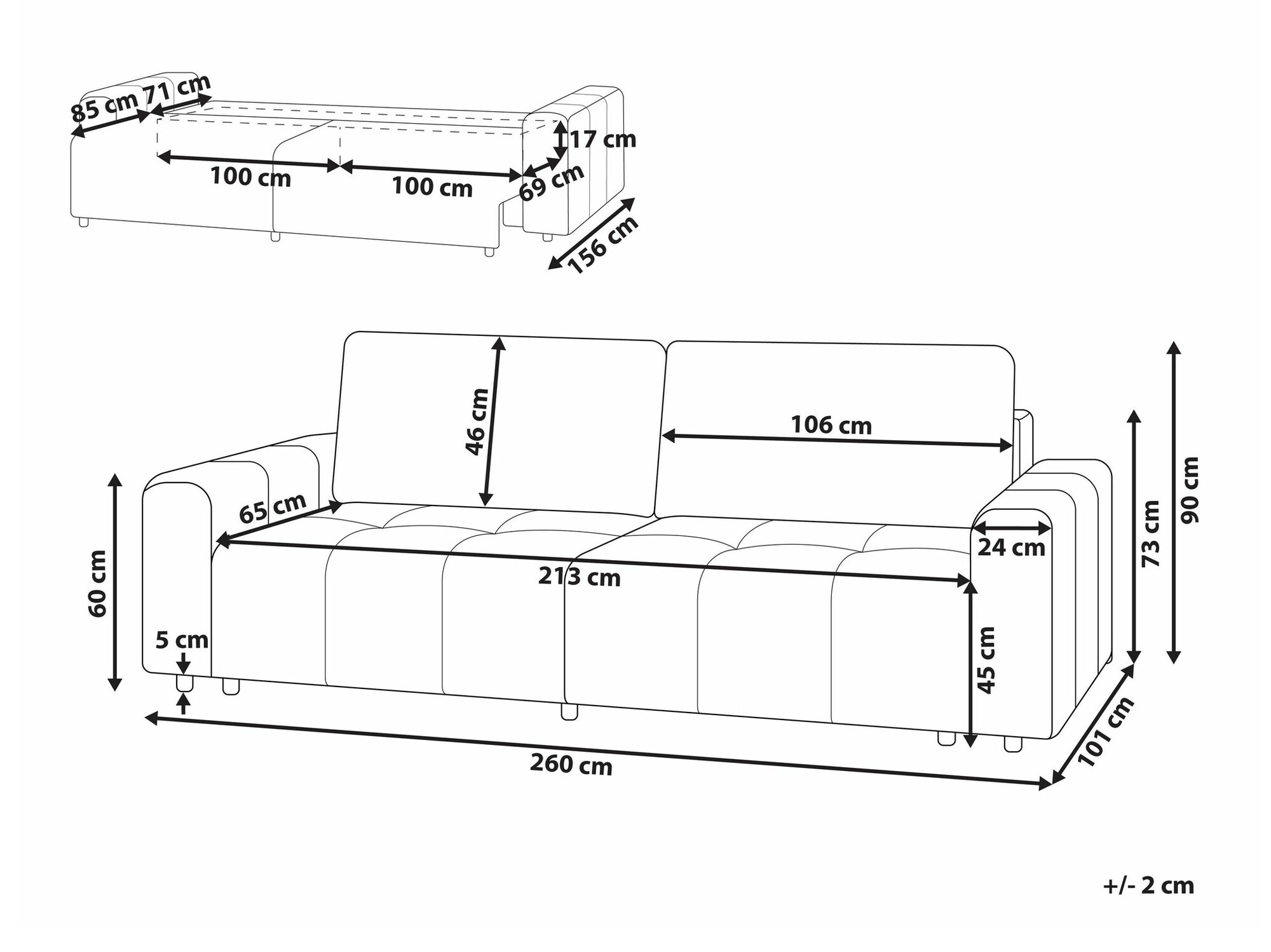 Καναπές-κρεβάτι Mirtivi 100 (Πράσινο)
