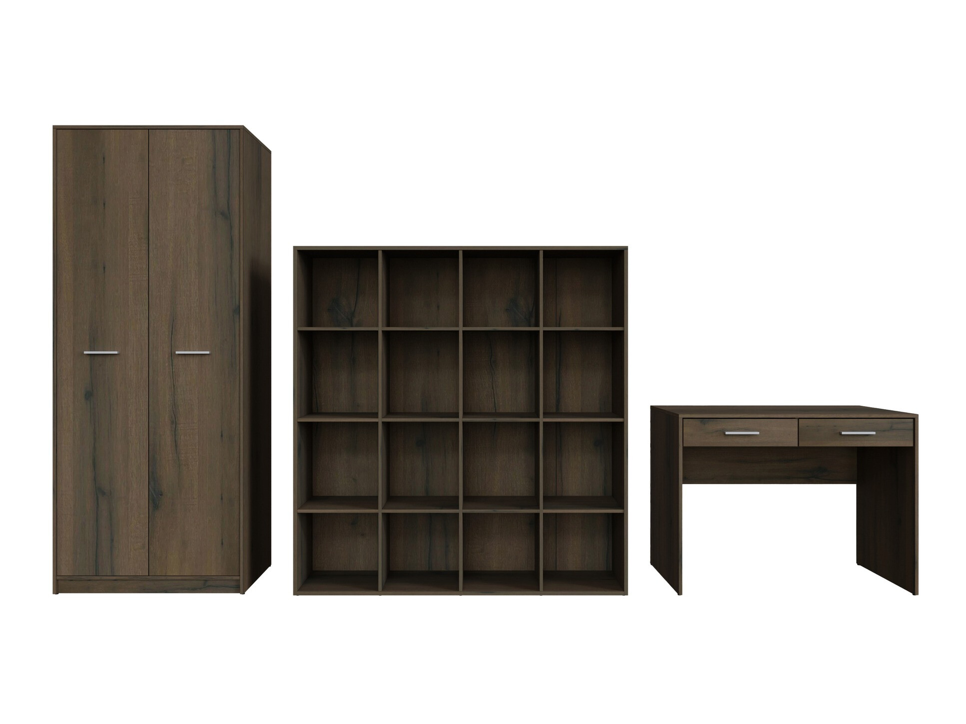 Σετ γραφείου για το σπίτι Novsore 166 (Σκούρα δρυς)
