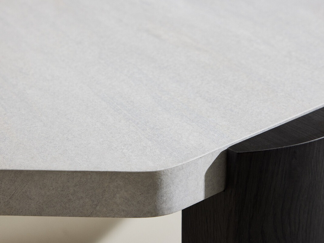 Coffee table Dallas 4792 (Black + White marble)