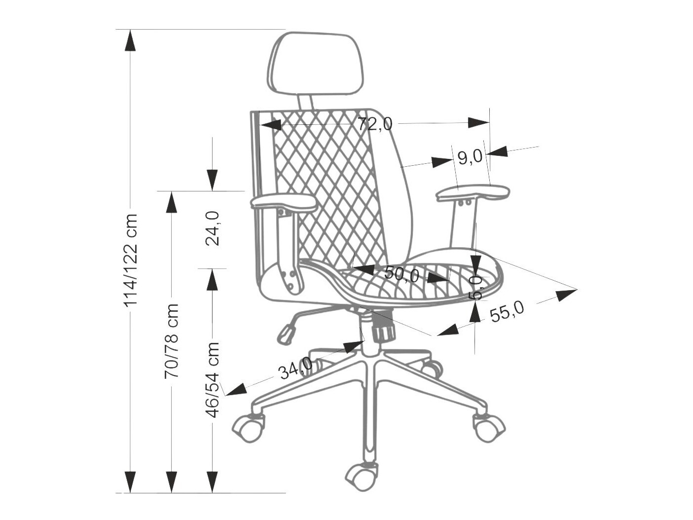 Office chair Houston 1925 (Beige)