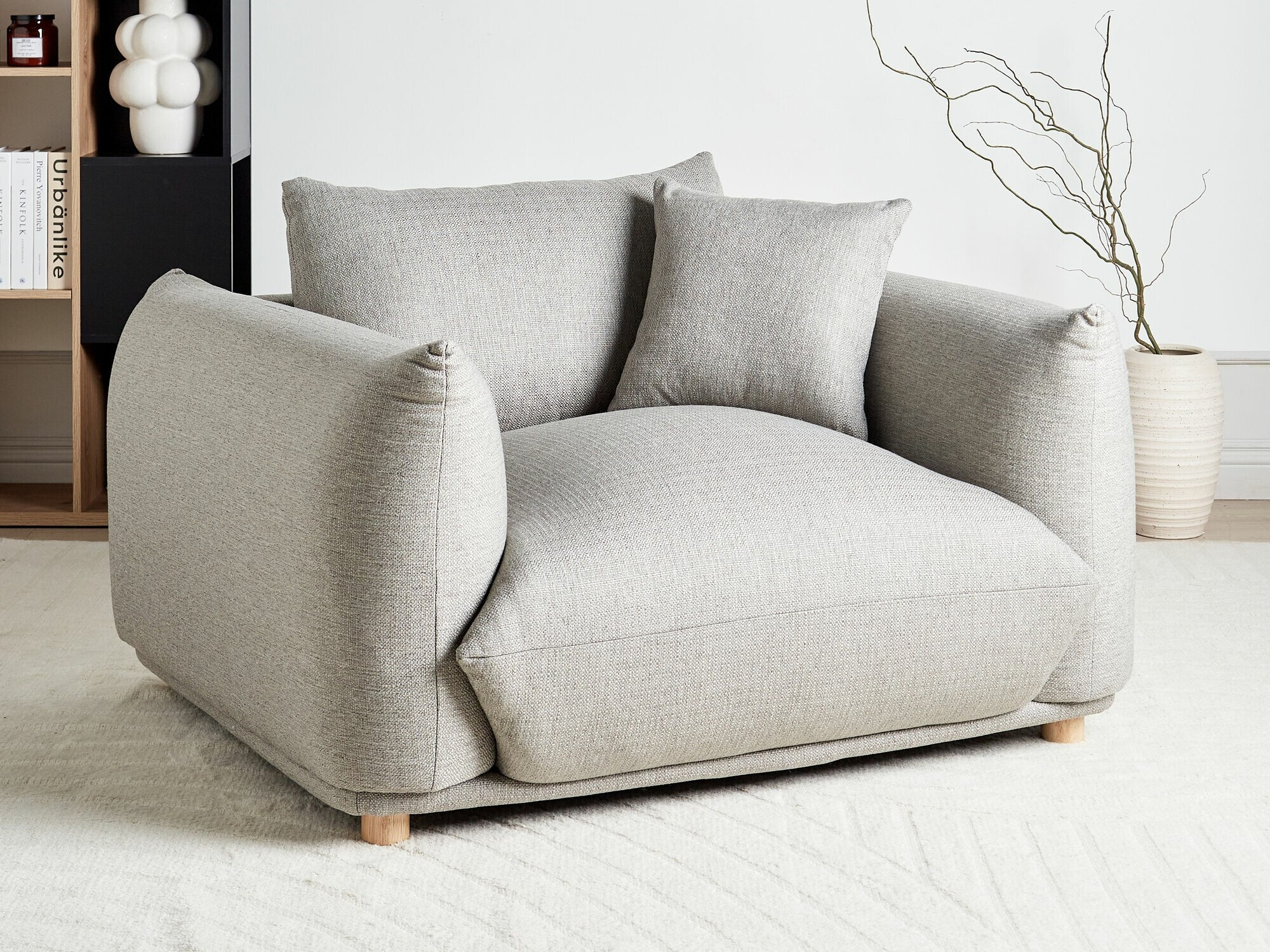 Armchair Berwyn 2567 (Light grey)