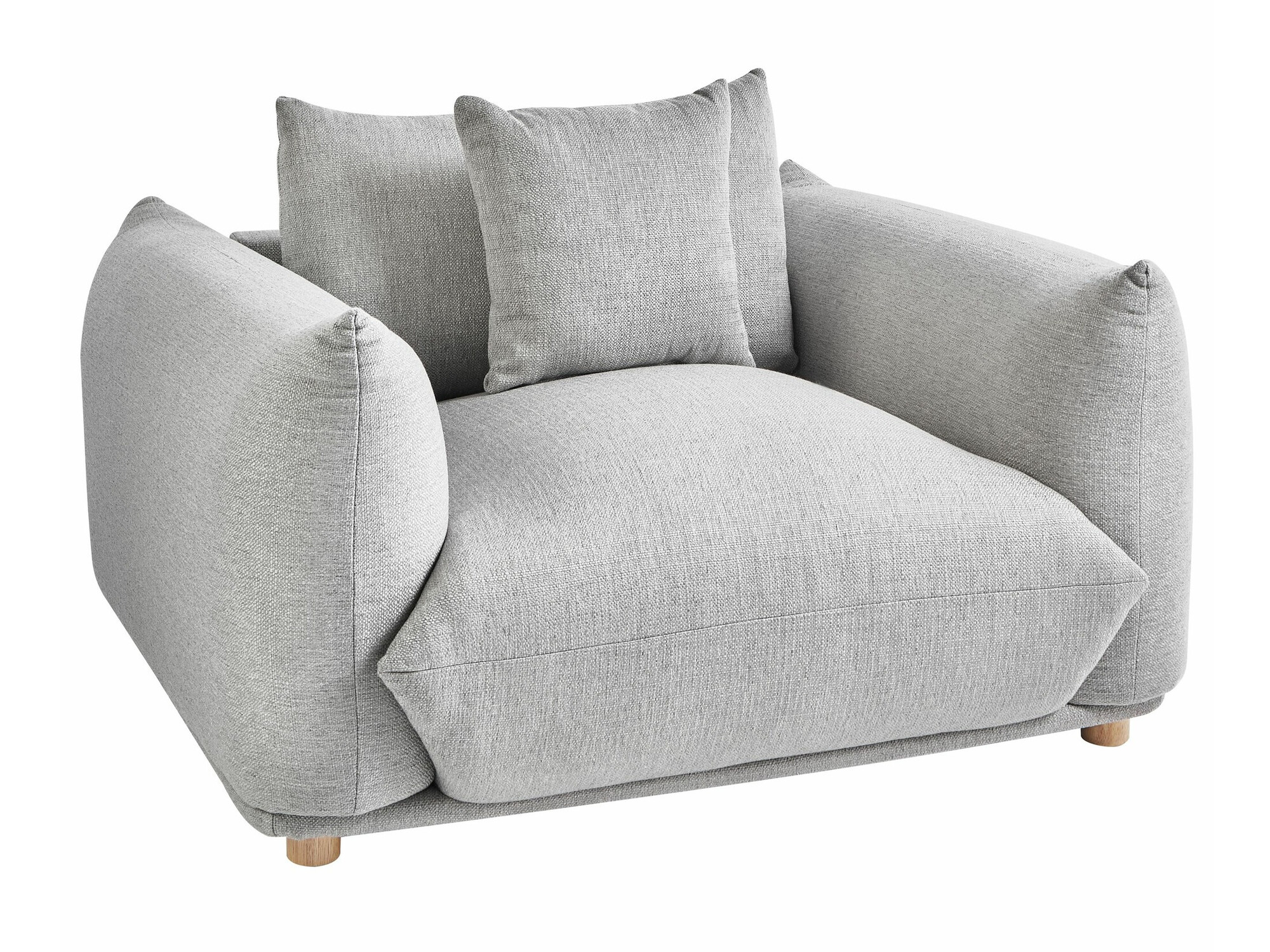 Πολυθρόνα Berwyn 2567 (Ανοιχτό γκρι)