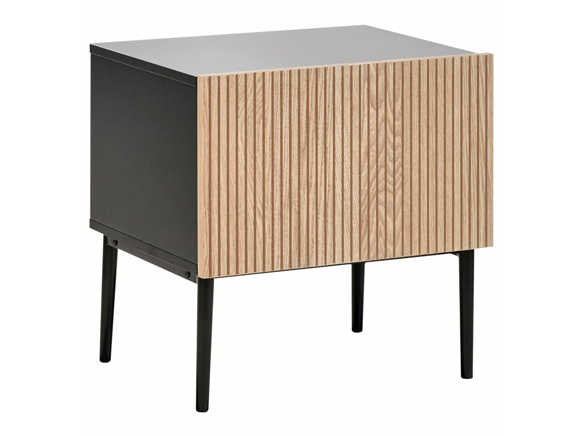 Bedside table Floalu 100 (Black + Brown)