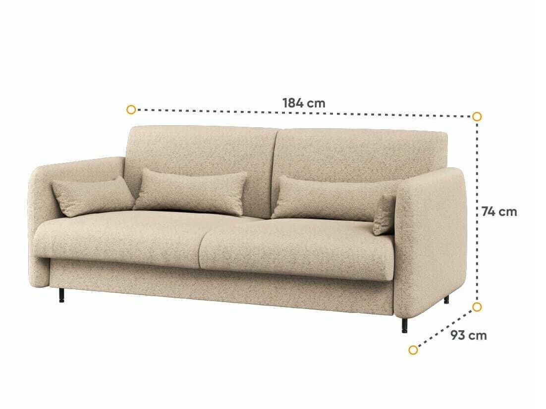 Σετ επίπλων Concept Pro Lenart VI (Γυαλιστερό λευκό + Άσπρο + Μπλε)