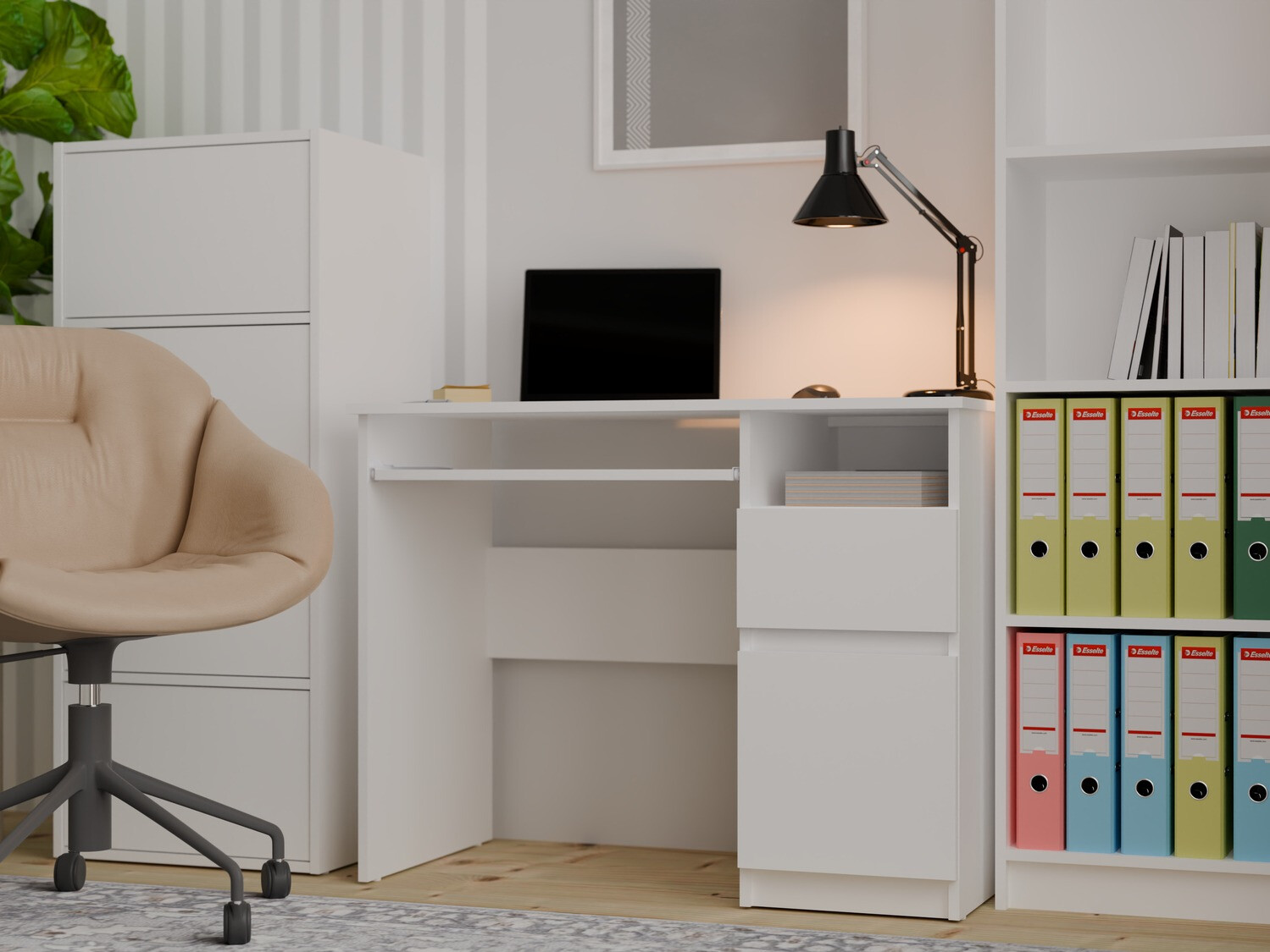 Γραφείο Mandeville 269 (Άσπρο)