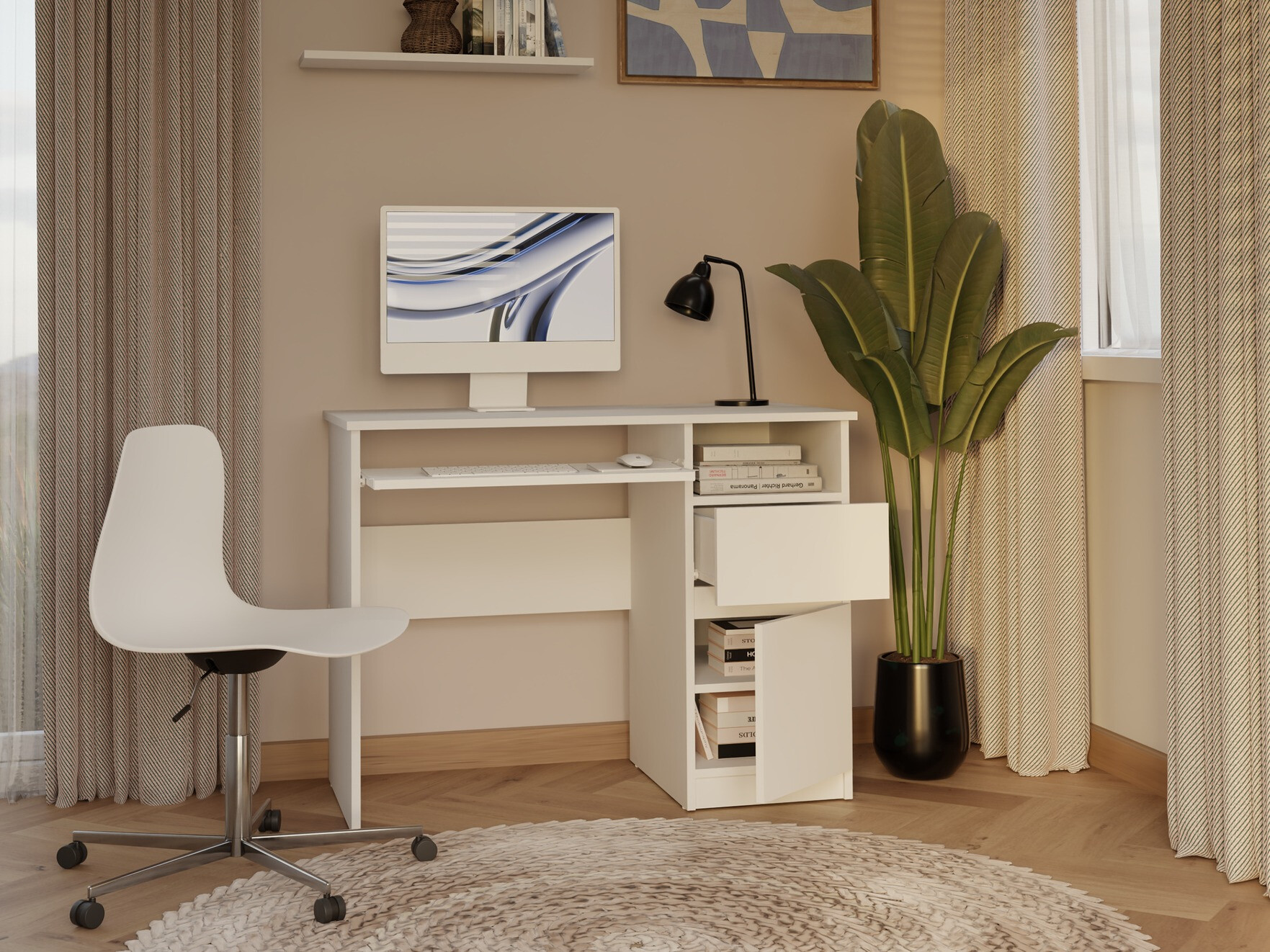 Γραφείο Mandeville 269 (Άσπρο)