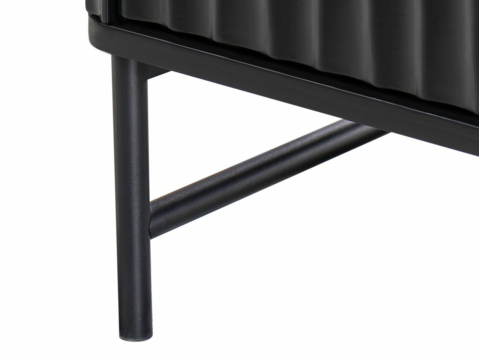 Κομοδίνο Berwyn 2578 (Μαύρο + Λευκό μάρμαρο)