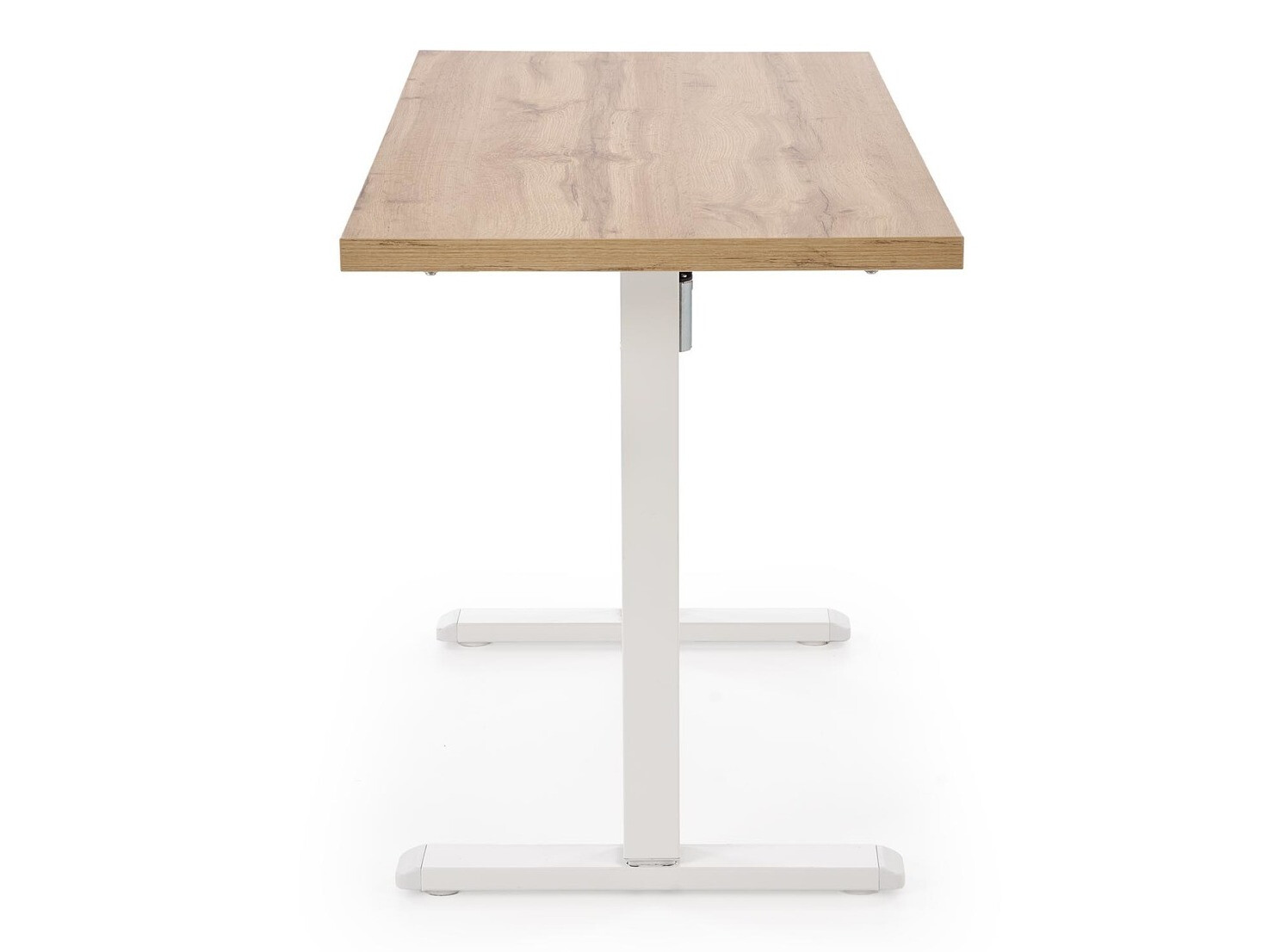 Height-adjustable desk Houston 1942 (Artisan oak + White)