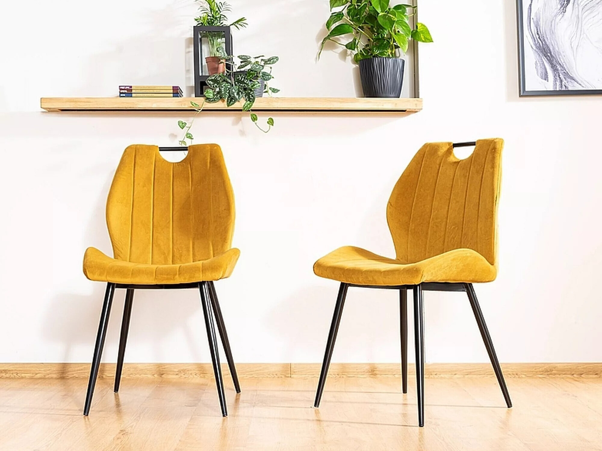 Καρέκλα Detroit 716 (Κίτρινο)