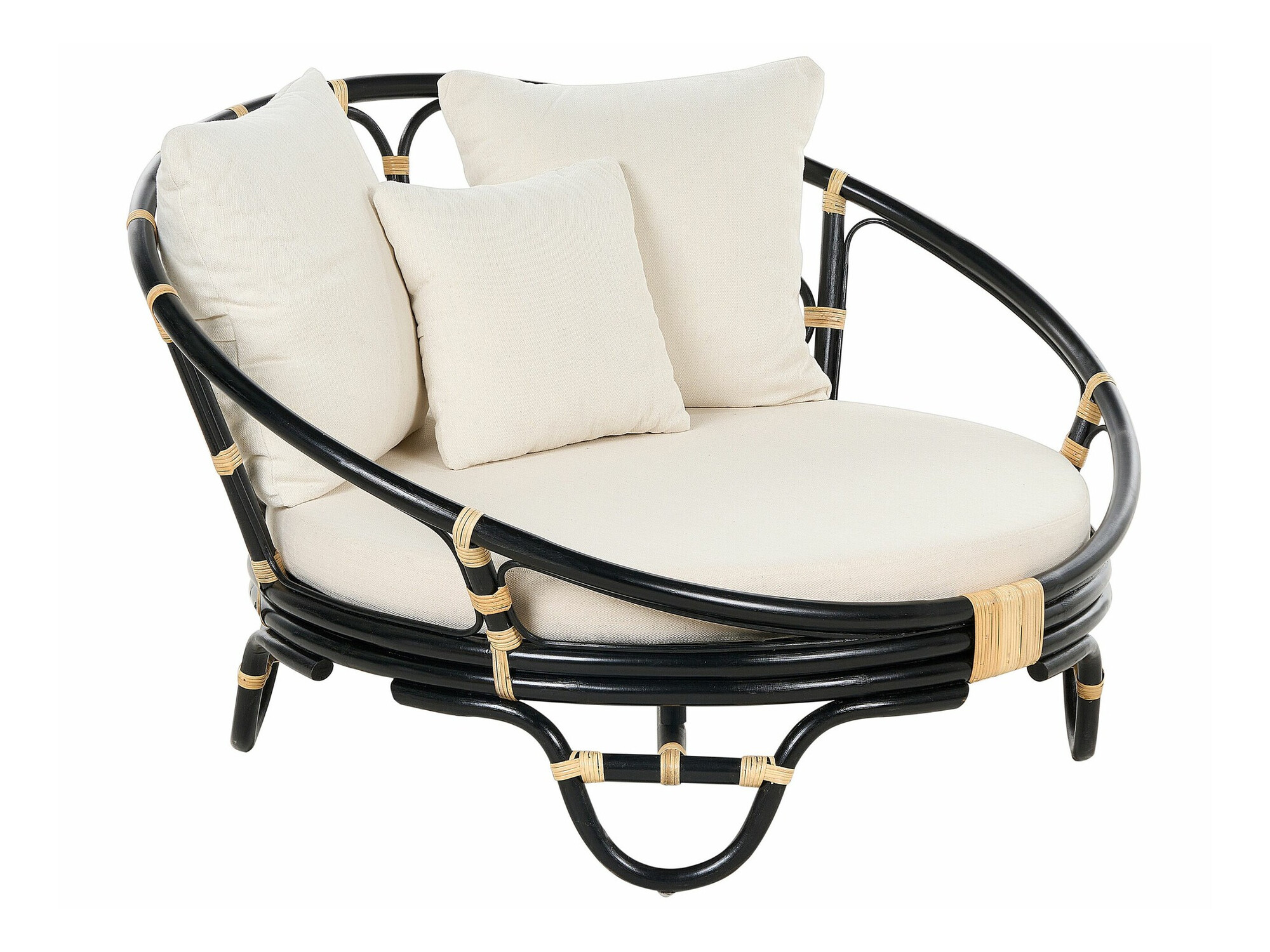 Outdoor armchair Berwyn 2600 (Black)