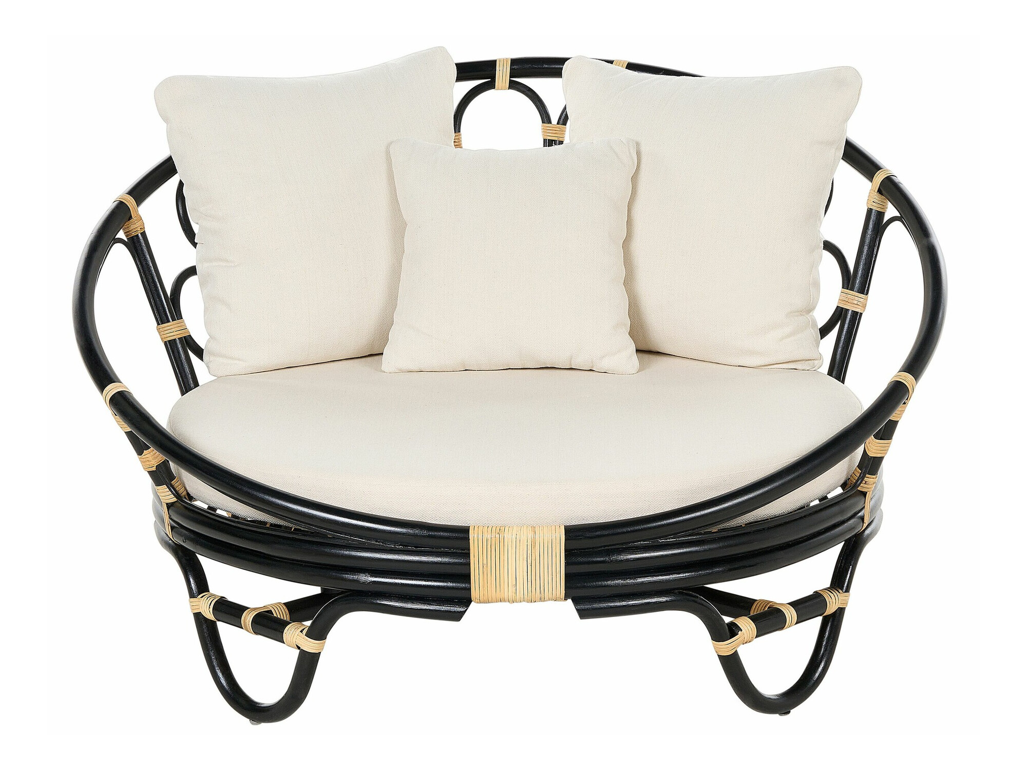 Outdoor armchair Berwyn 2600 (Black)