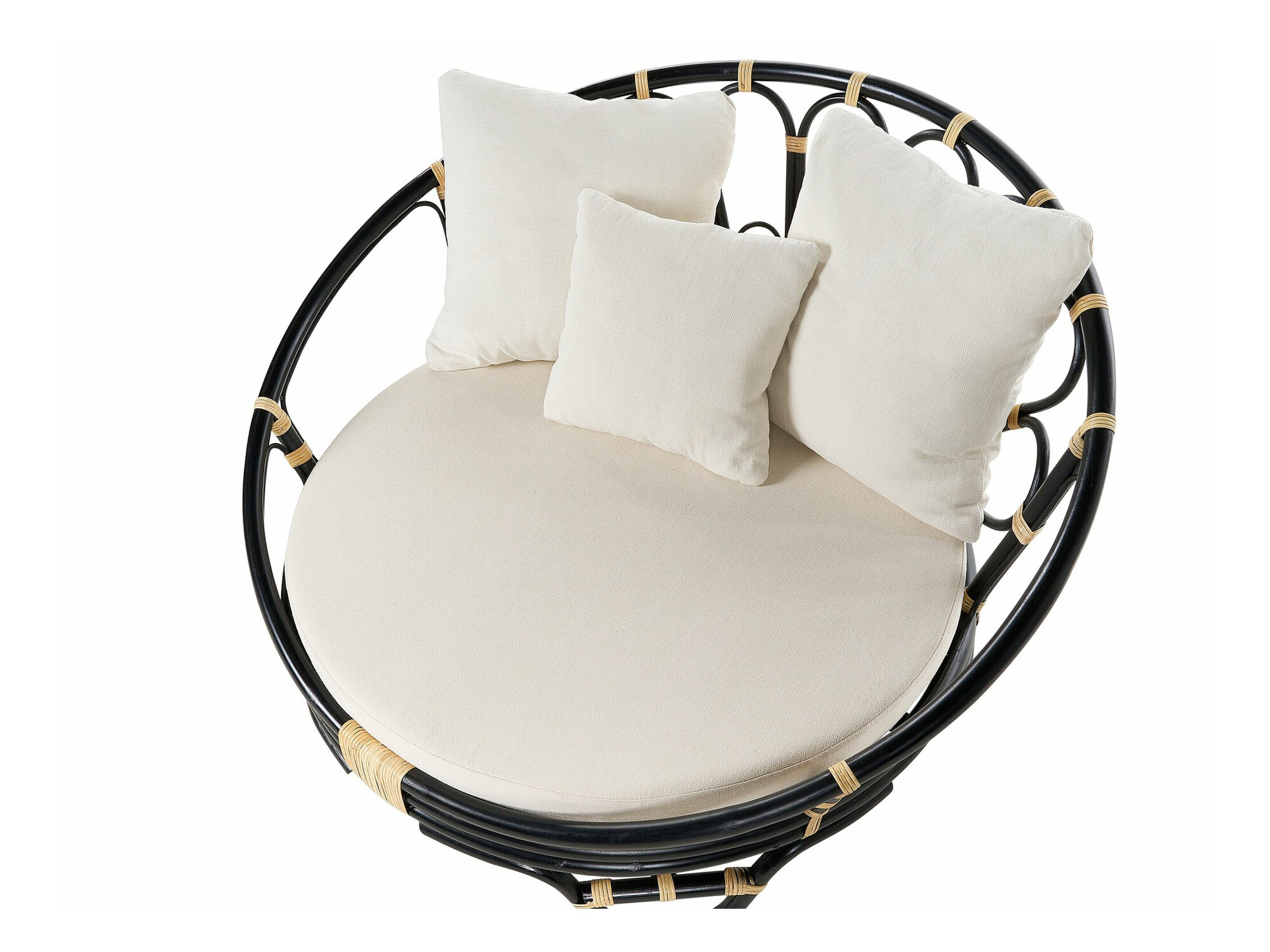 Outdoor armchair Berwyn 2600 (Black)