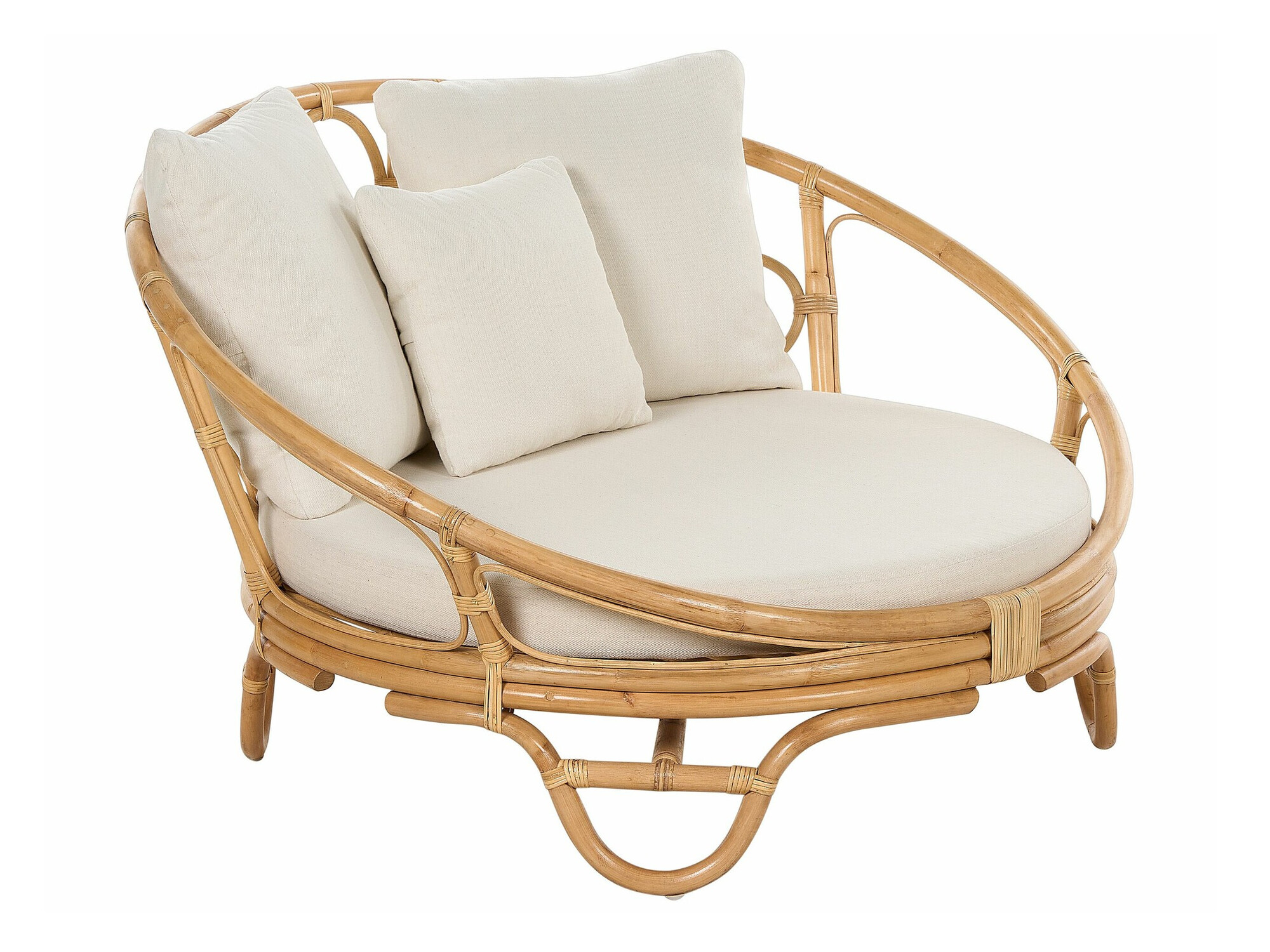 Outdoor armchair Berwyn 2600 (Light brown)