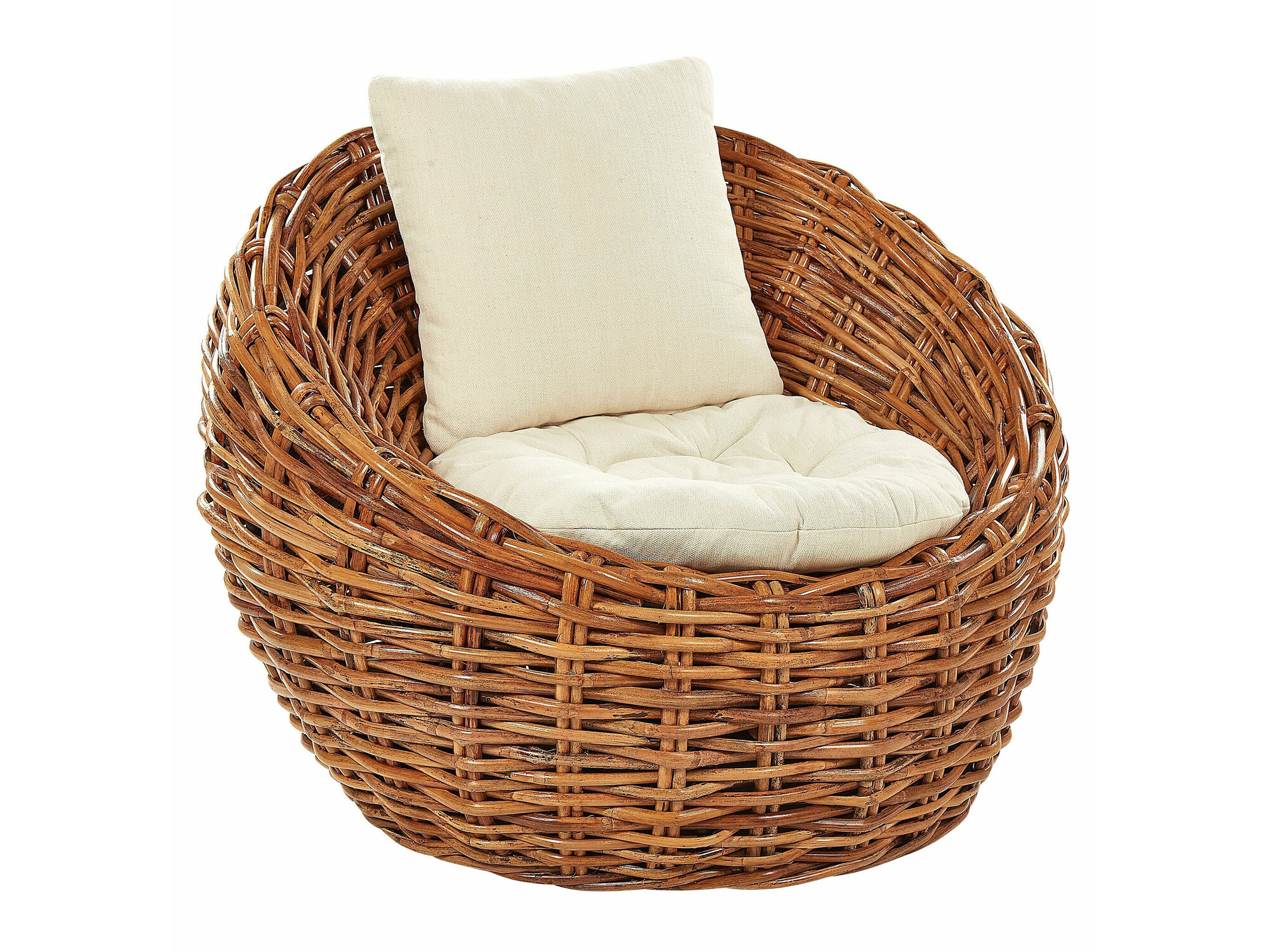 Πολυθρόνα εξωτερικού χώρου Berwyn 2598 (Καφέ + Μπεζ)