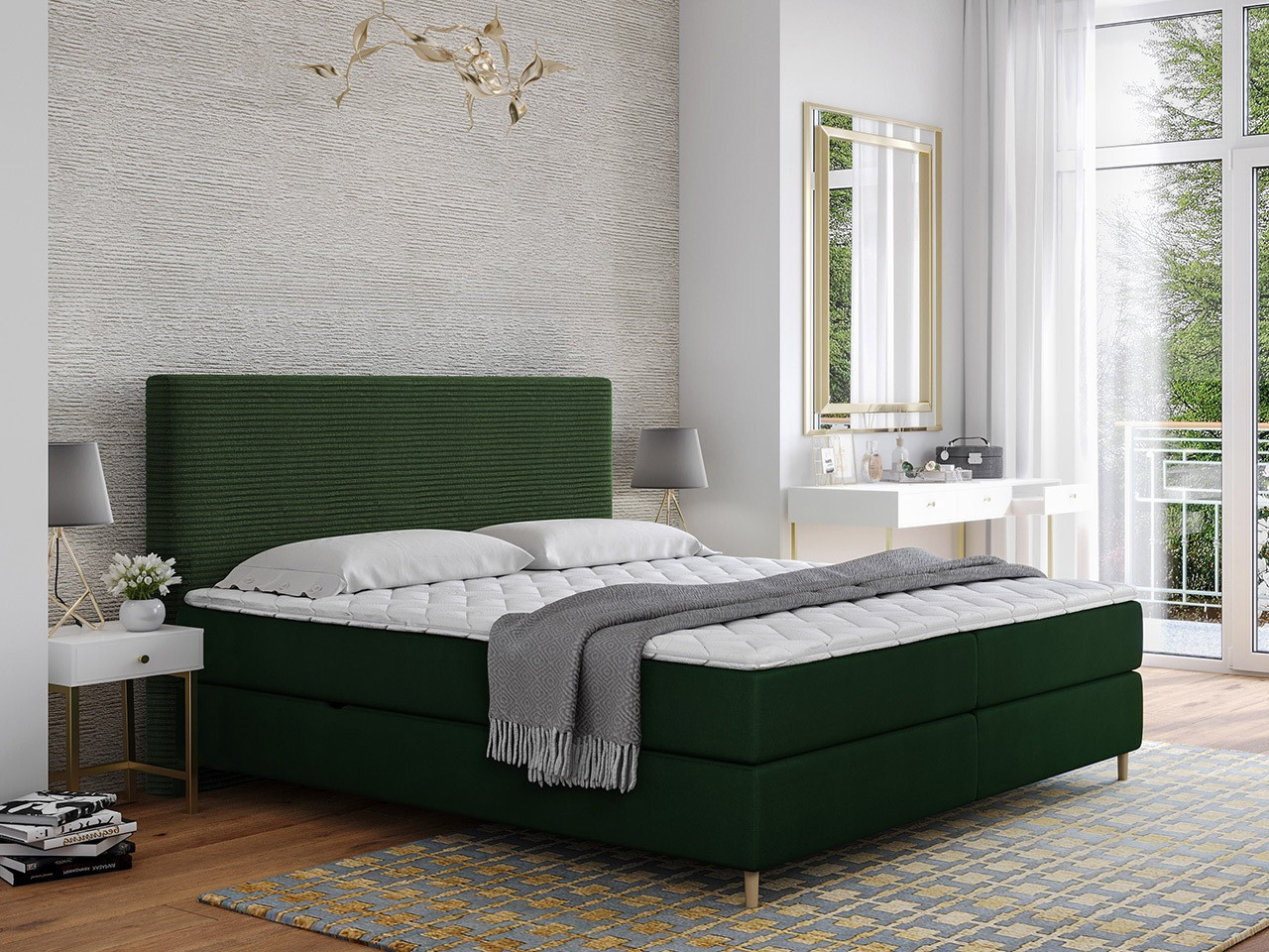 Continental bed ComfiDream Miraara (Poso 14 + Kronos 14)
