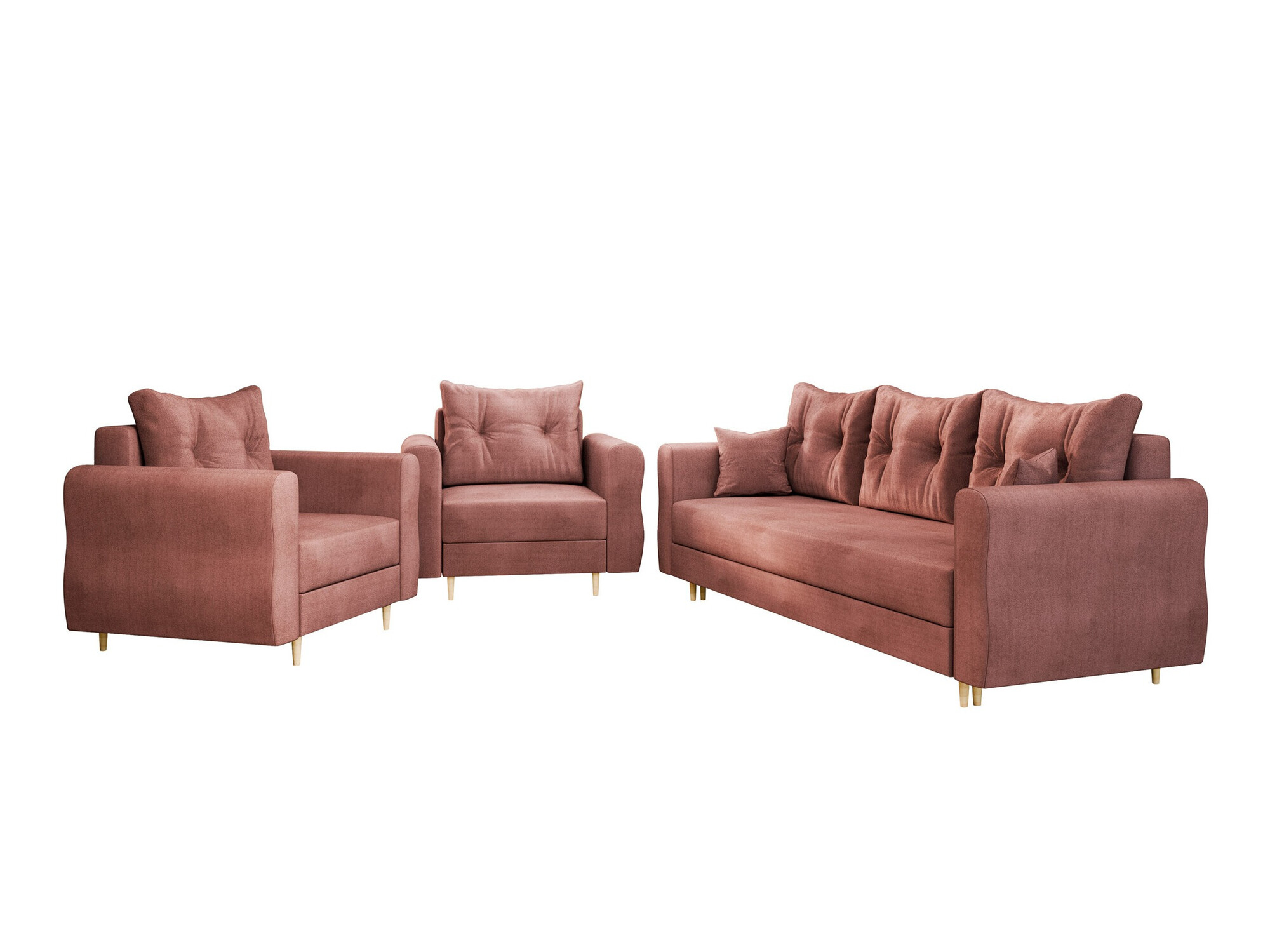 Σετ ταπετσαρισμένων επίπλων Veldala 106 (Manila 29)