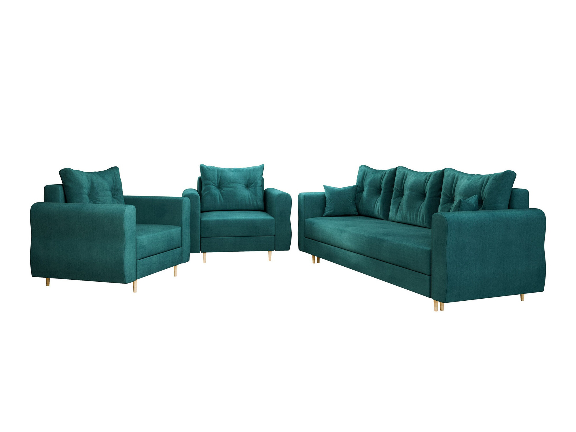 Σετ ταπετσαρισμένων επίπλων Veldala 106 (Manila 37)