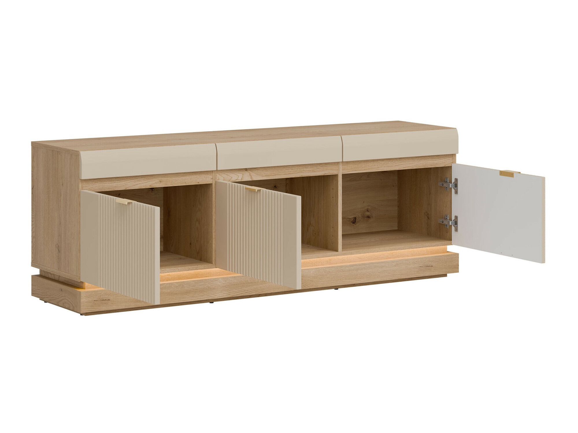 Έπιπλο τηλεόρασης Teselbu 100 (Κασμίρι + Torro δρυς)